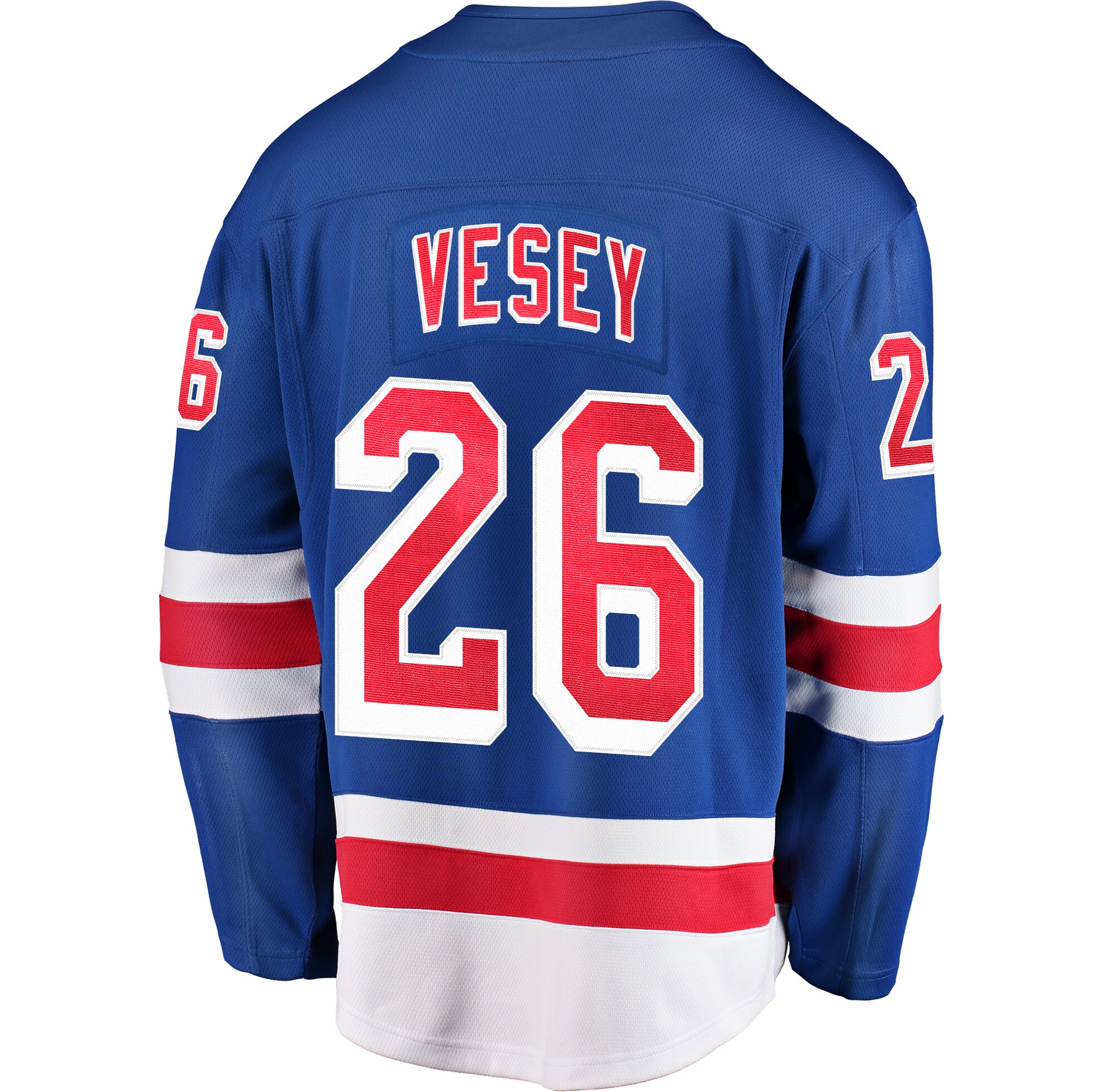 Jimmy Vesey New York Rangers Fanatics Home Breakaway   Jersey – Blue