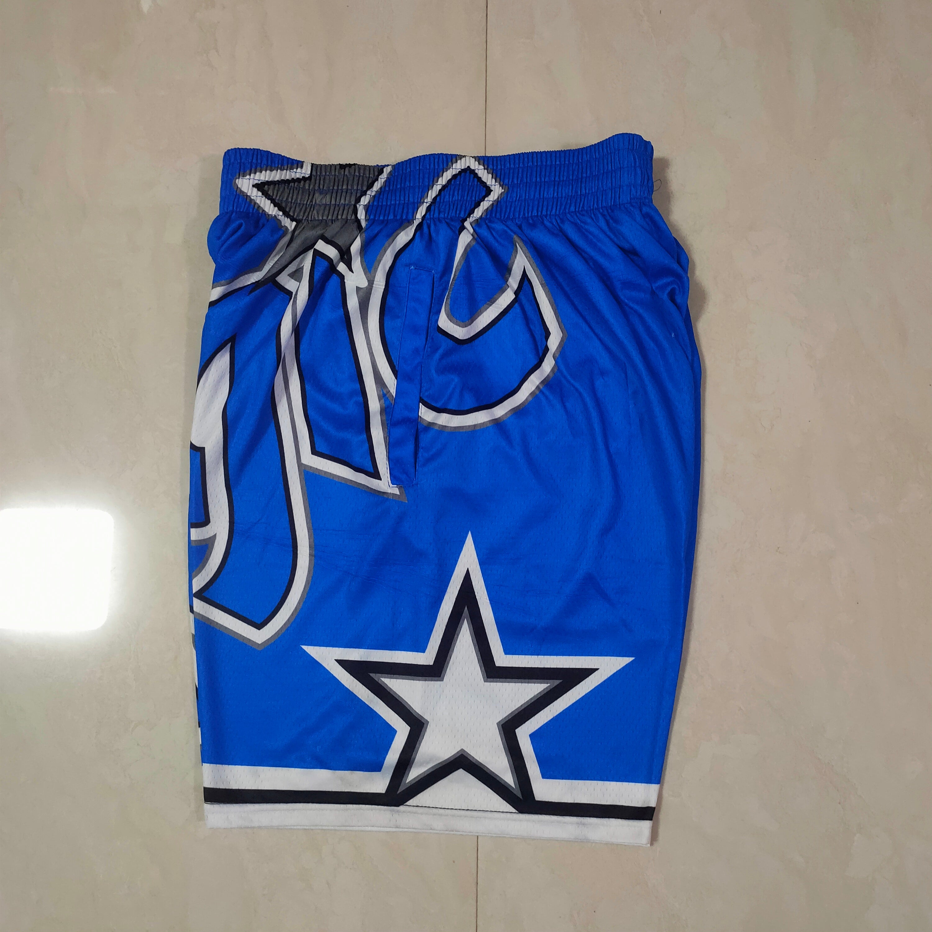 Orlando Magic blue striped mitchell&ness pocket pants