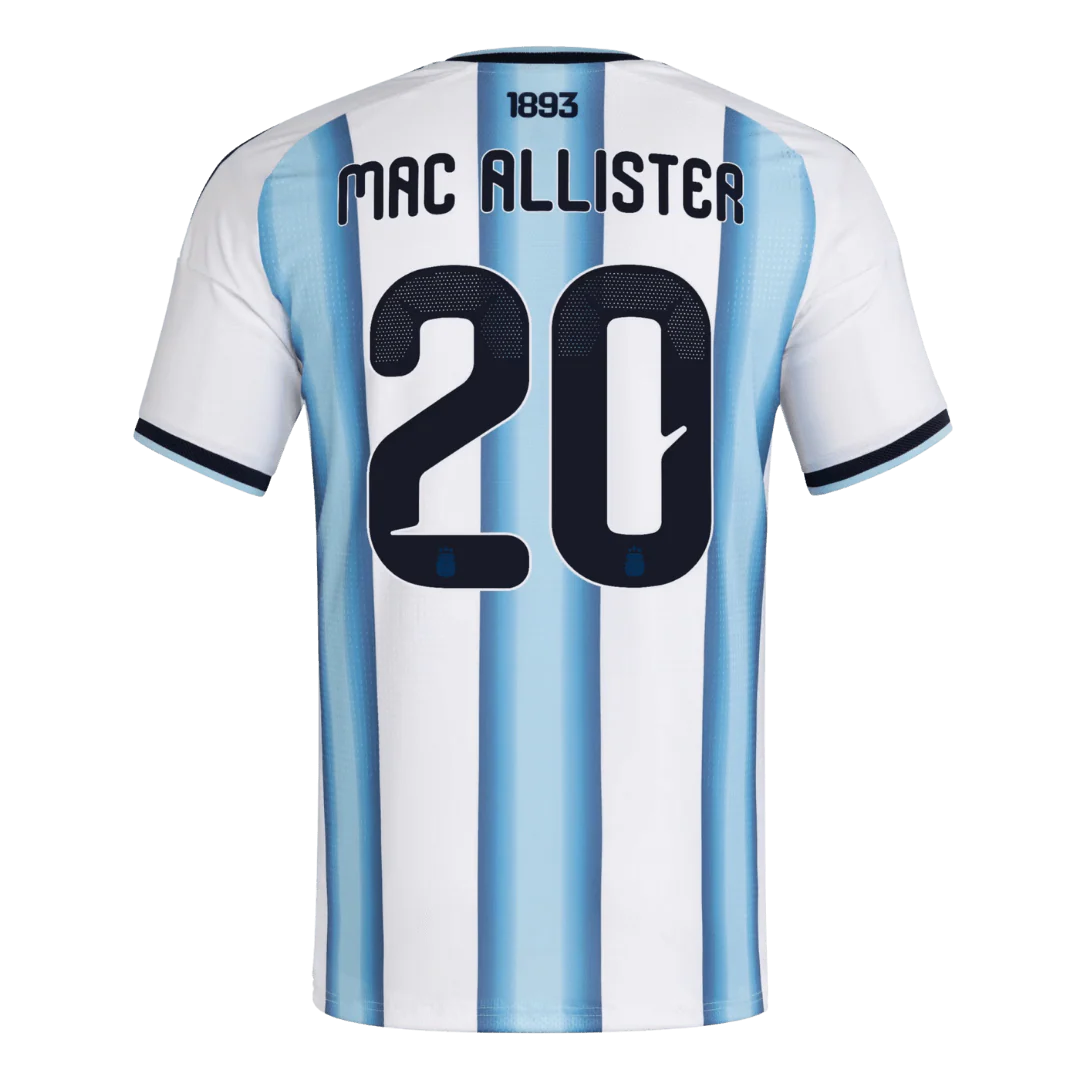 MAC ALLISTER #20 Argentina Home Soccer Jersey 2026 World Cup