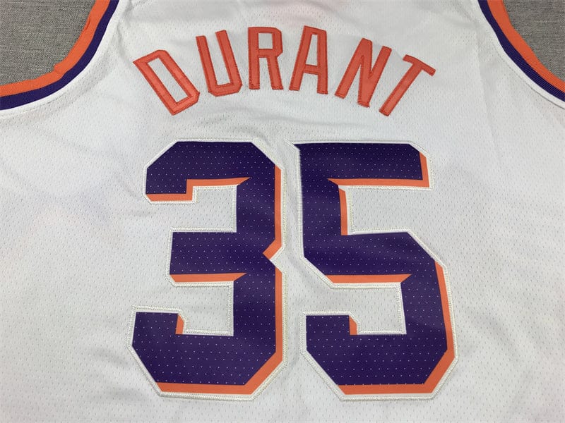 Men's Jersey 2024 Season Sun #35 White DURANT