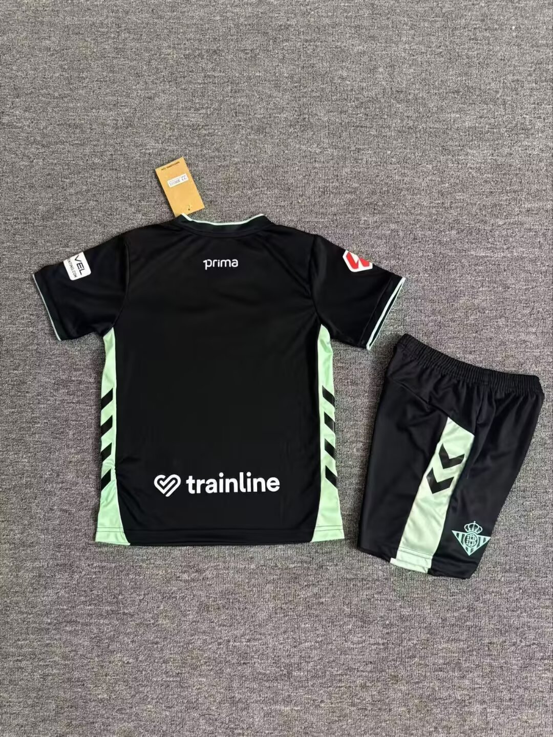 2025-26 Betis Second Away Match Kids' Jersey Set - Fans Edition