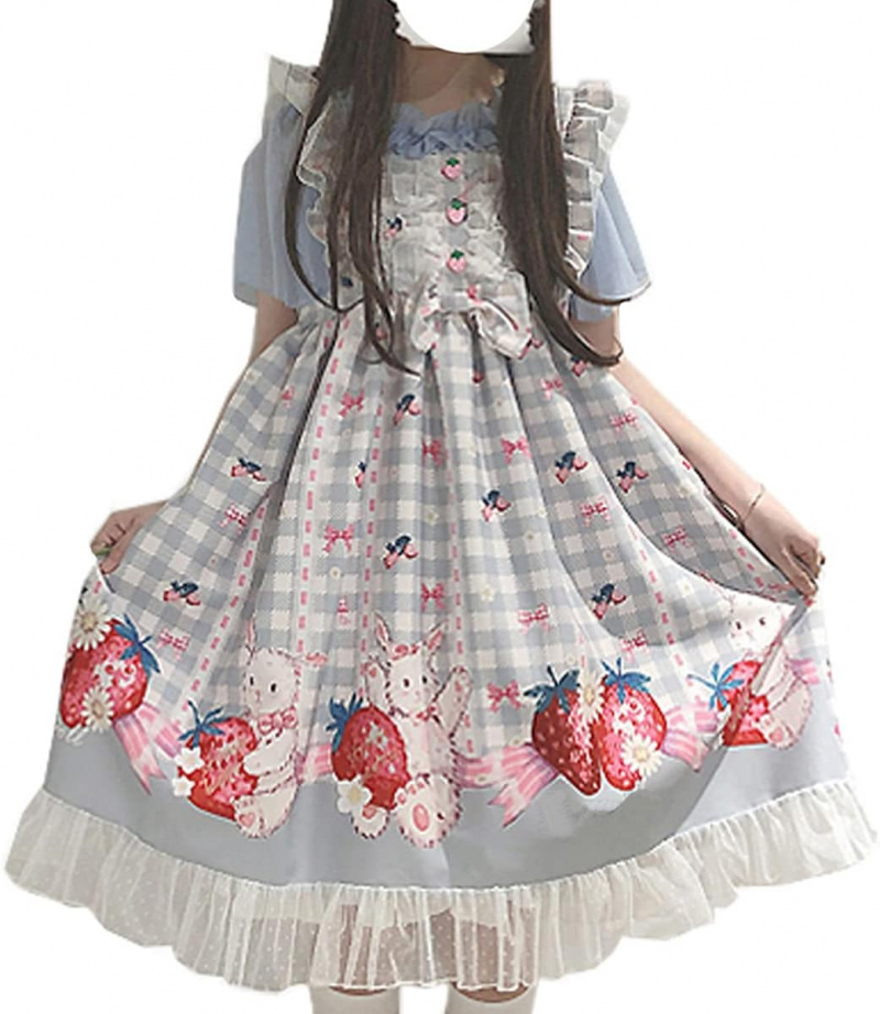Sweet Teens Japanese Style Lolita Dress Cute Bunny