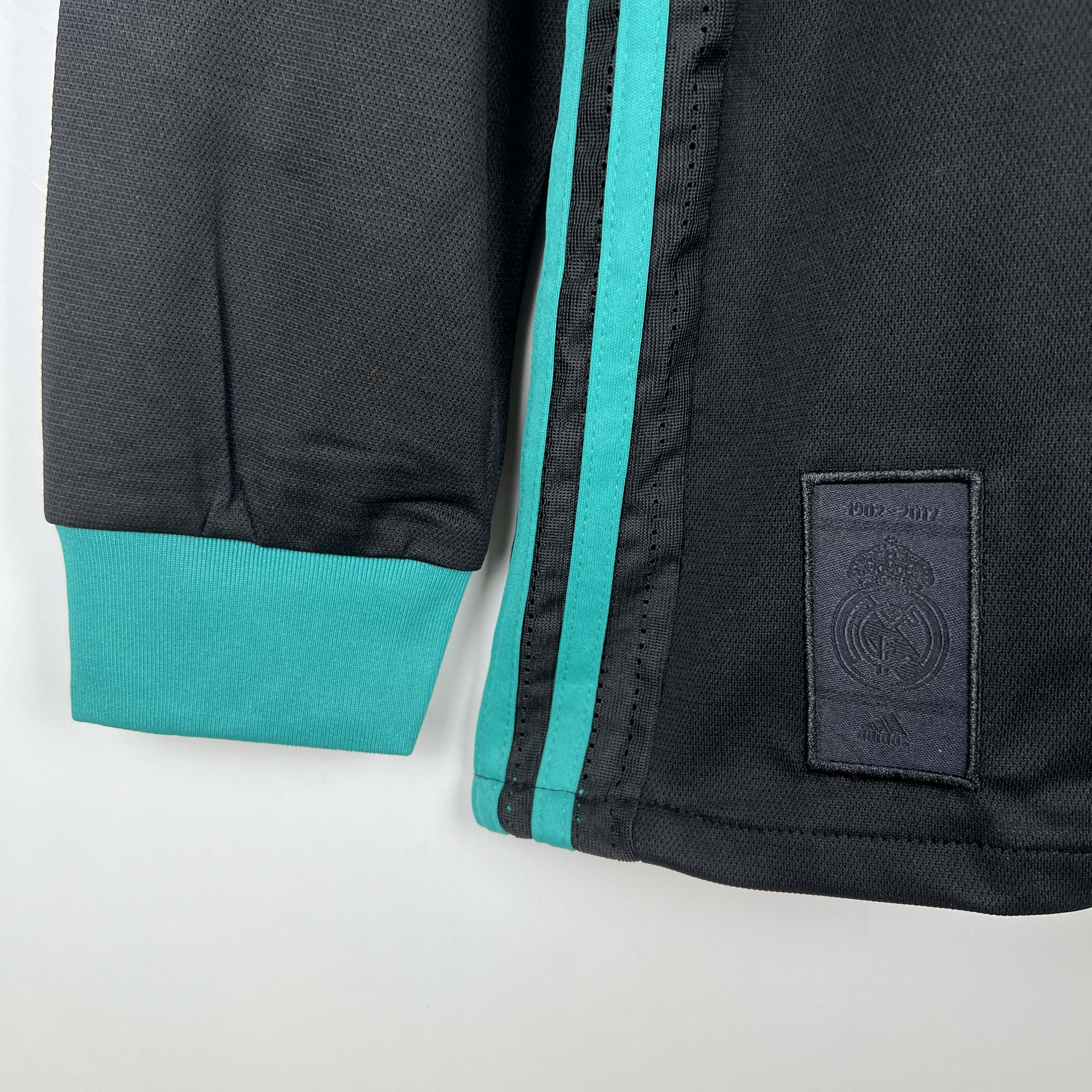 2017/2018 Real Madrid Away Long Sleeve Jersey 1:1 Thai Quality