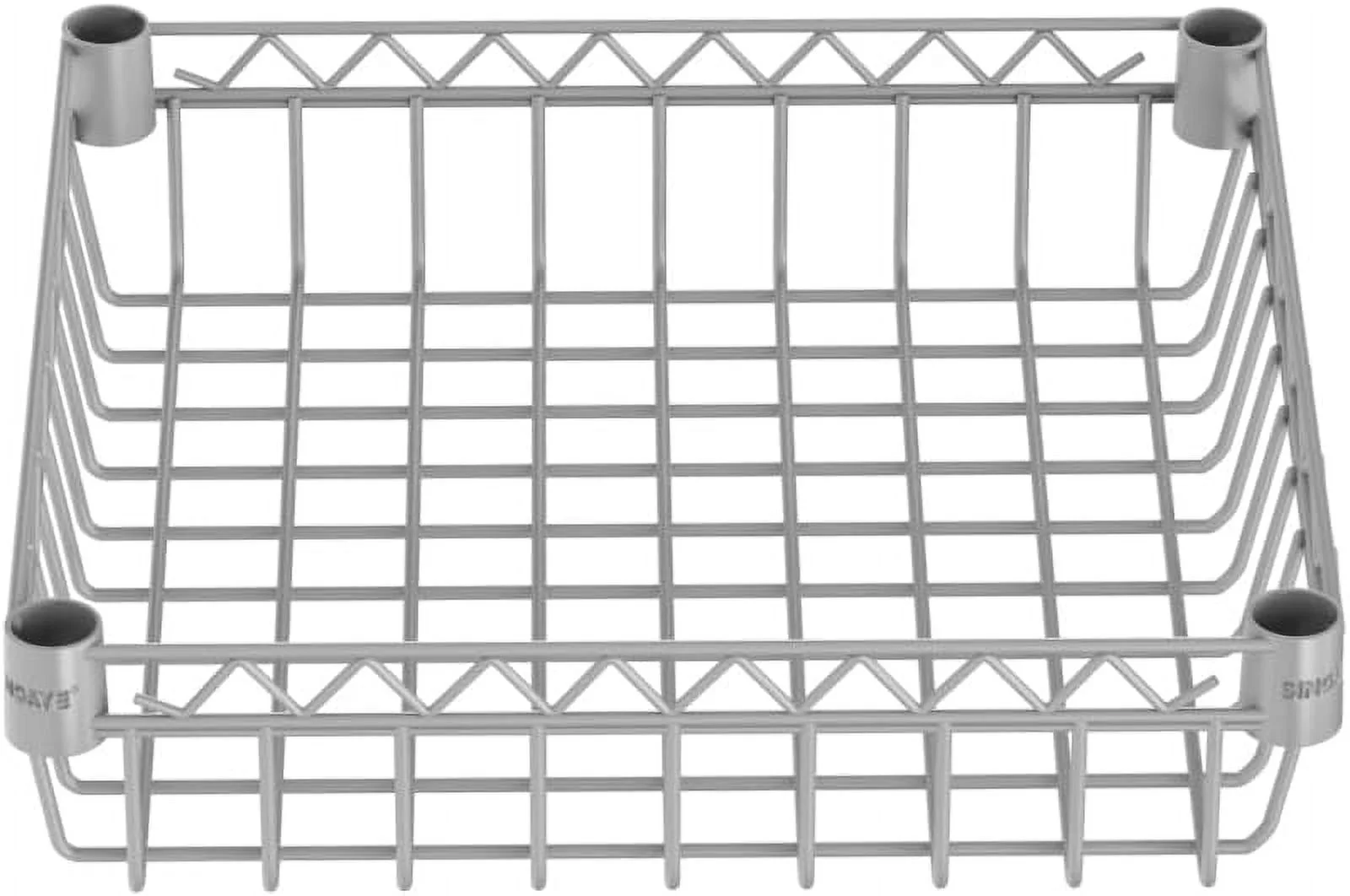 6 Tier Wire Shelving Unit with Wheels Baskets Storage Rack Corner Shelves Adjustable Shelf Closet Bathroom Organizers Metal Pantry Kitchen Garage Laundry Room 13.5