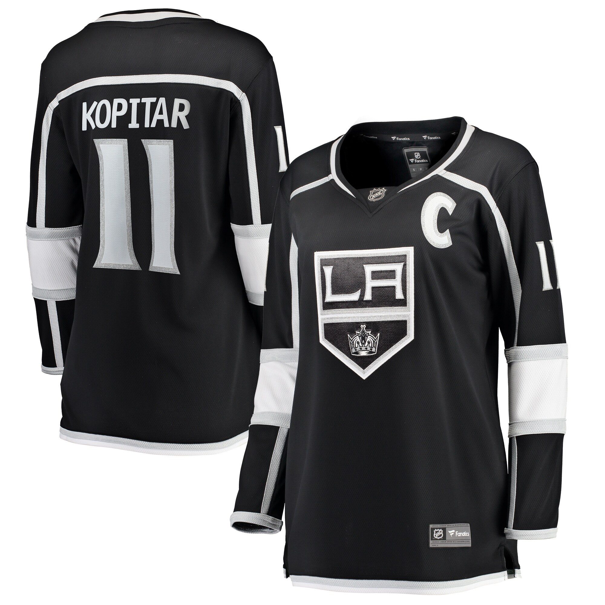 Anze Kopitar Los Angeles Kings Fanatics Women’s Home Breakaway   Jersey – Black