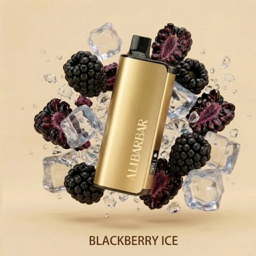 BLACKBERRY ICE - ALIBARBAR INGOT 9000 Puffs