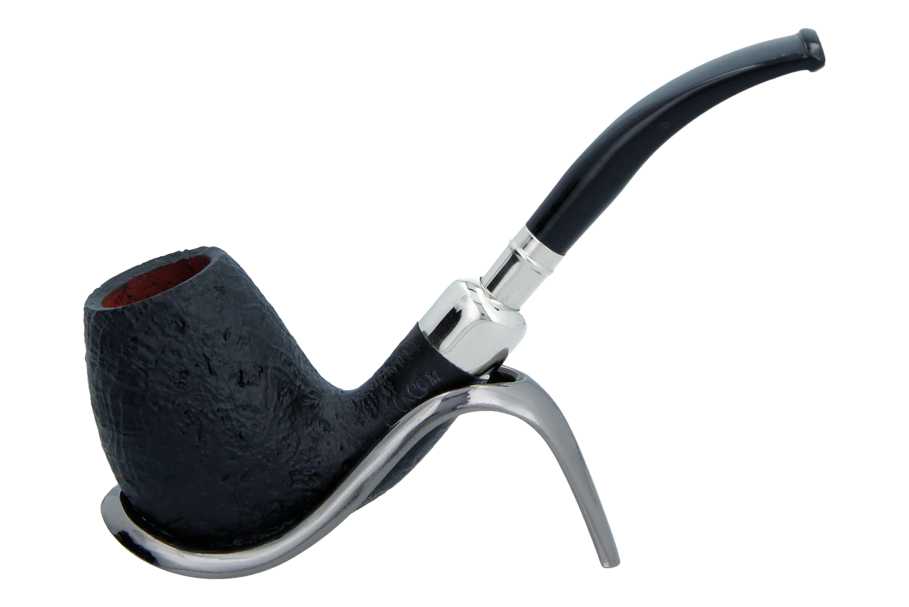 Chacom Spigot Sablee Black Sandblast 851 - Briar Smoking Pipe