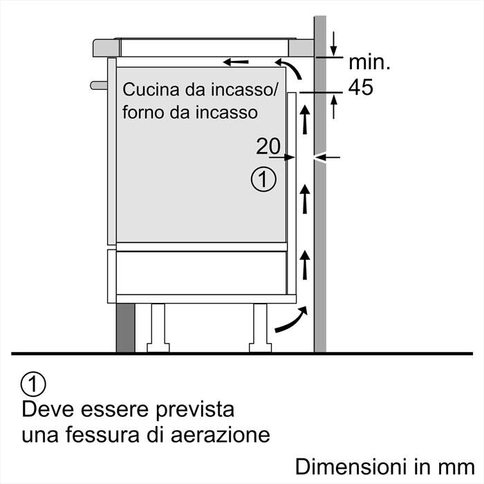 BOSCH - Piano cottura induzione PVS61RBB5E 59,2 cm-Nero