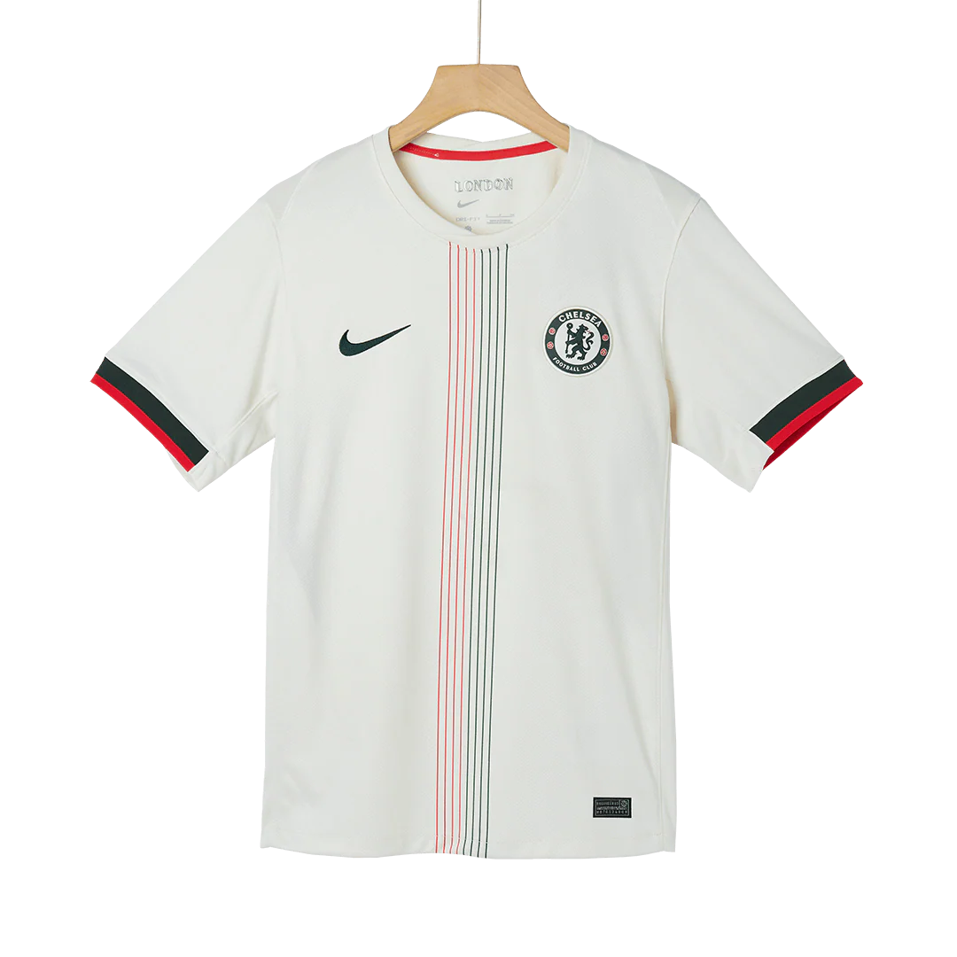 NETO #7 Chelsea Away Soccer Jersey 2025/26 White