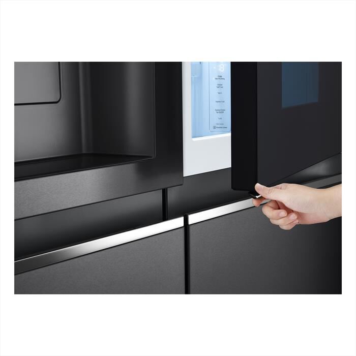 LG - Frigorifero side by side GSXV91MCAE Classe E-Black