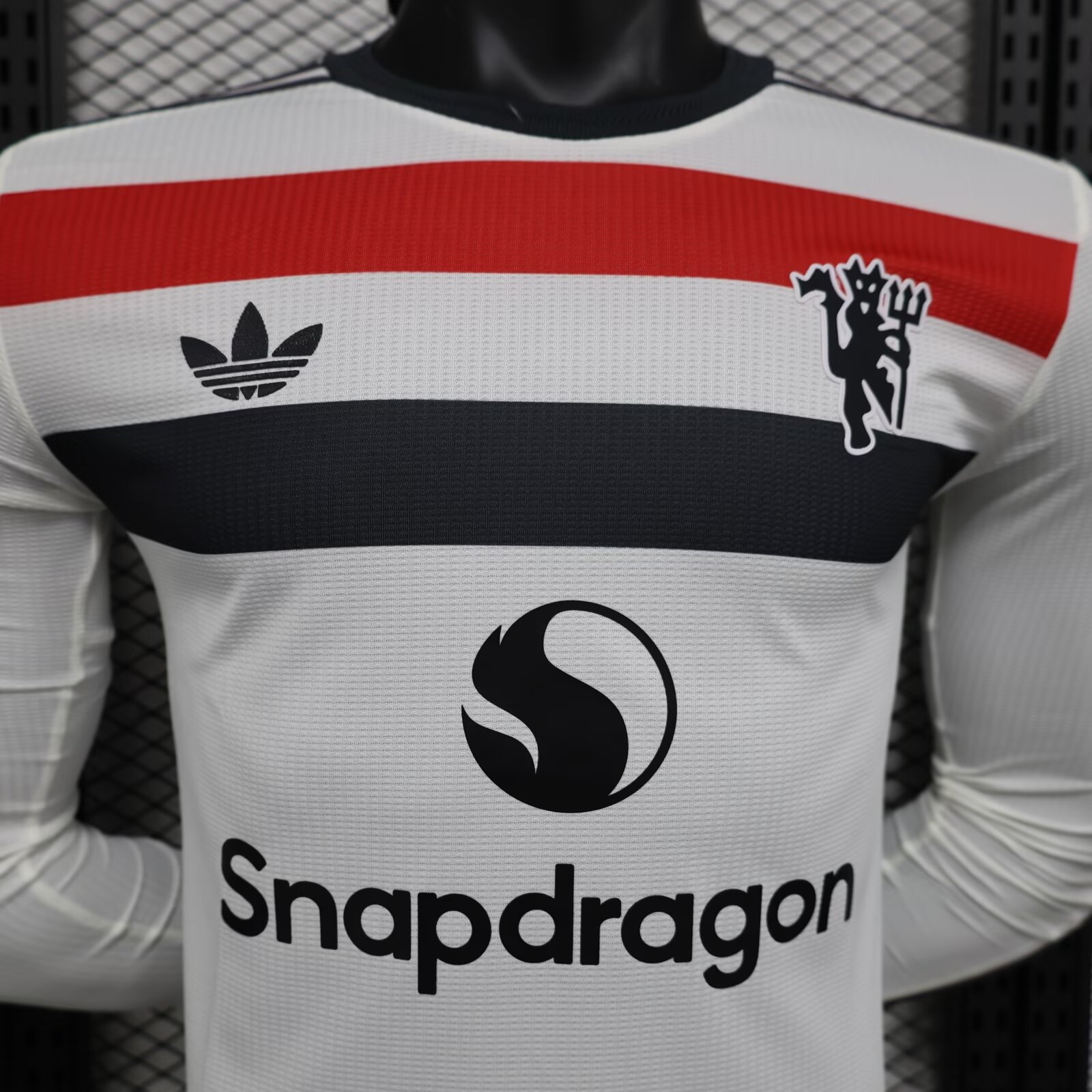 2024/25 Manchester United Second Away Long Sleeve - Player Edition