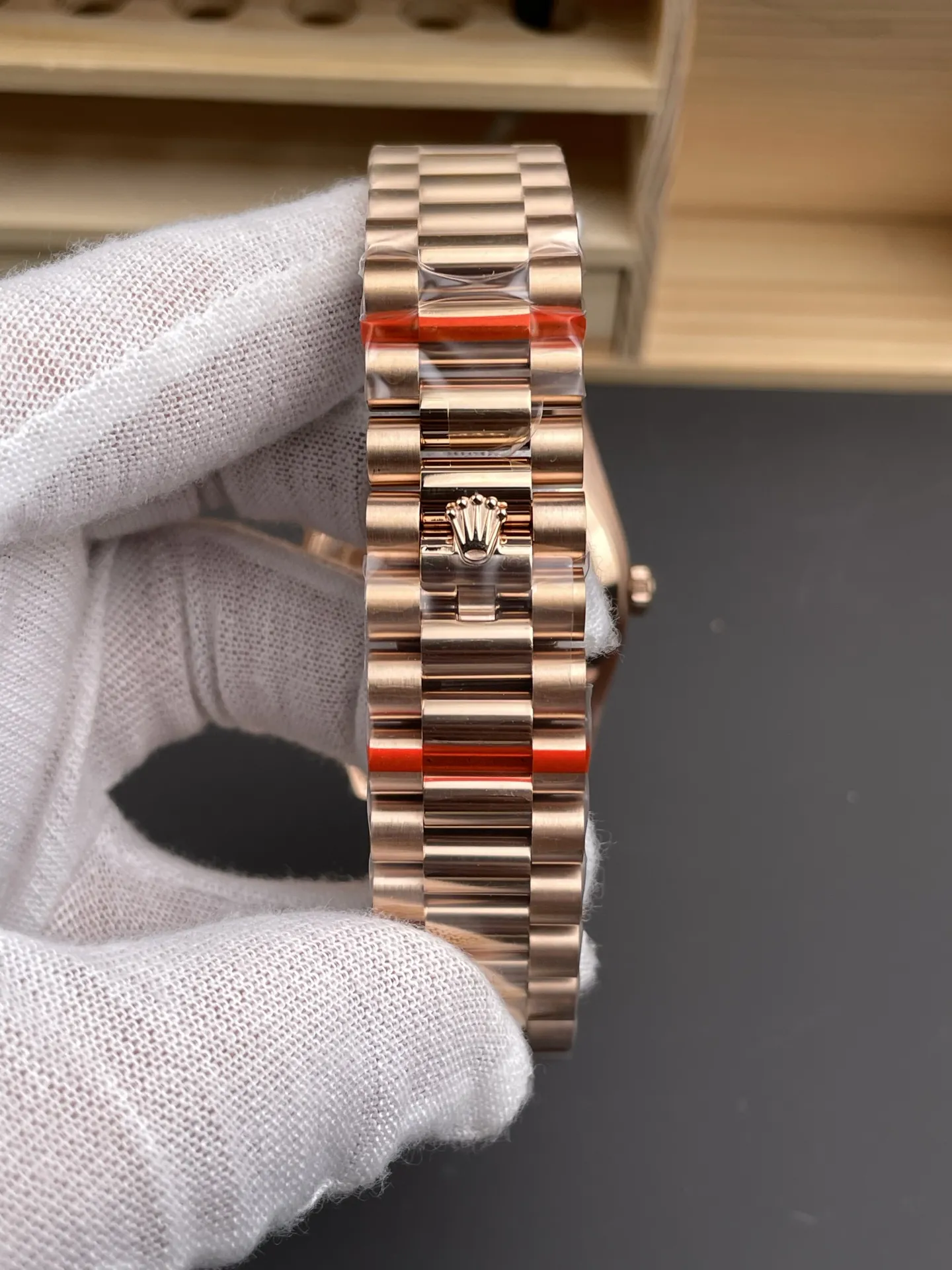 Rolex Day-Date Coffee Baguette Diamond 40mm