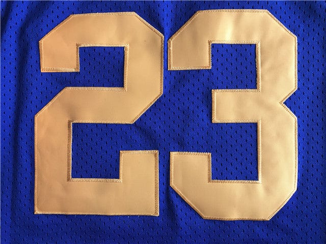 NCAA Punahou University No. 23 Obama blue mesh jersey