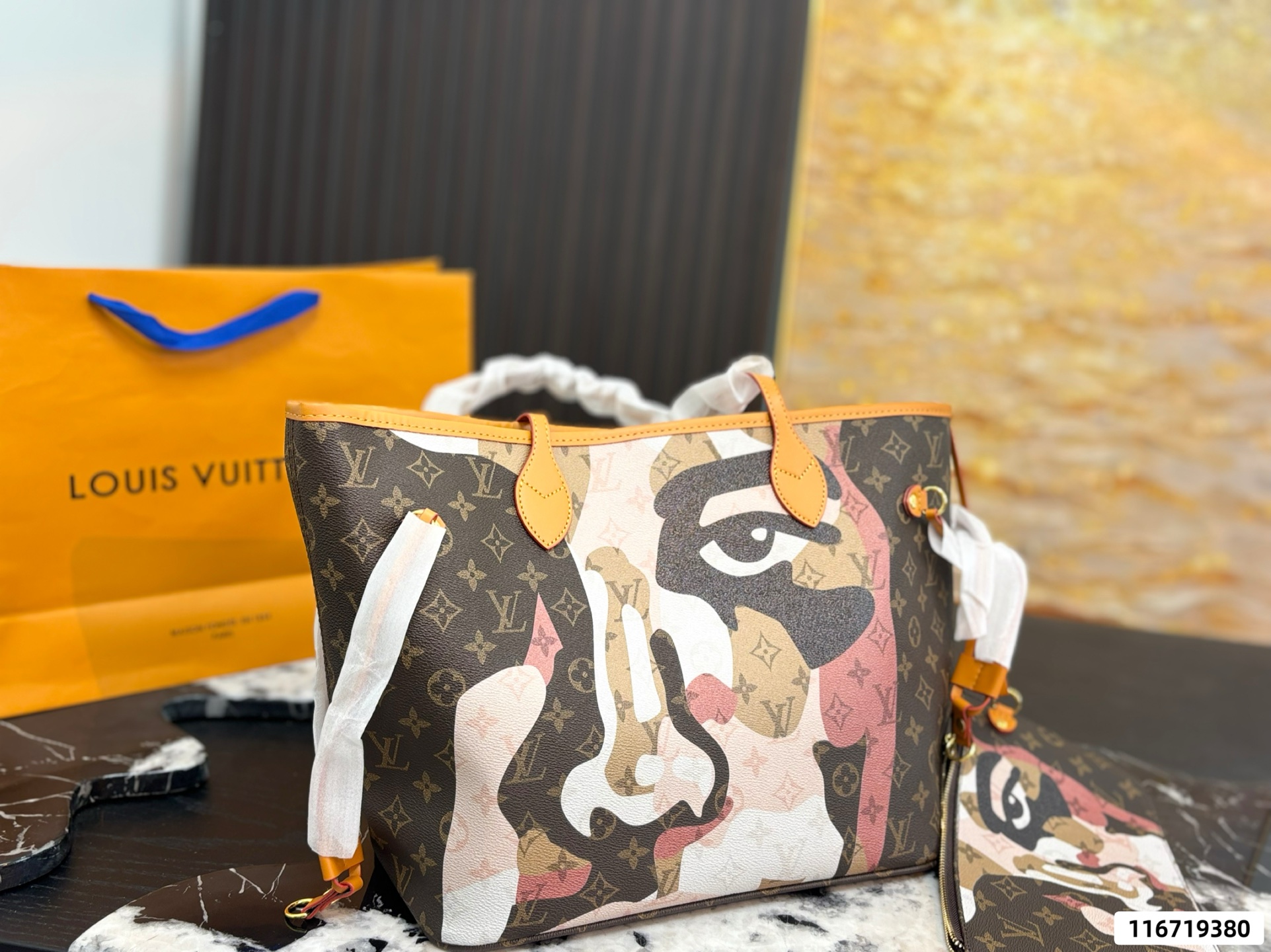 LV New Neverfull Tote Bag