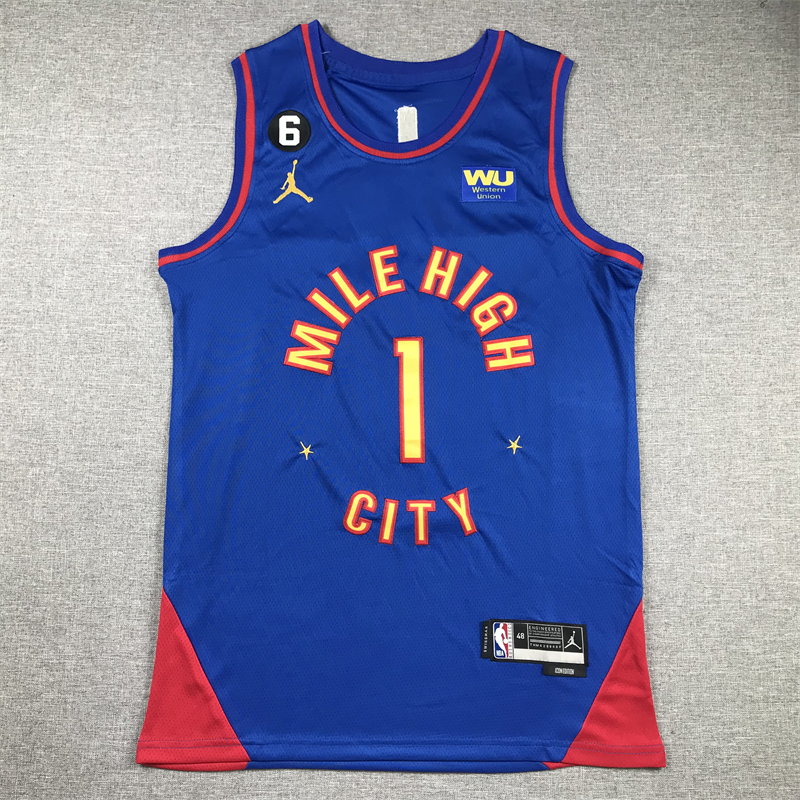 Unisex Nuggets 2024/25 Embroidered Swingman Jersey City Edition