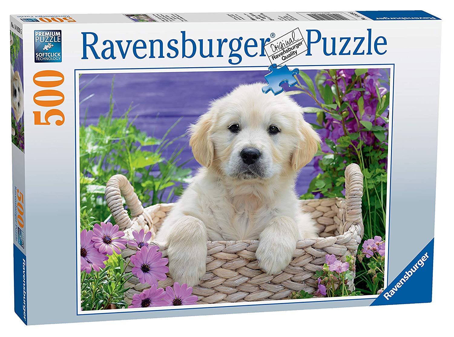 Sweet Golden Retriever – 500 Piece Jigsaw Puzzle (Ravensburger)