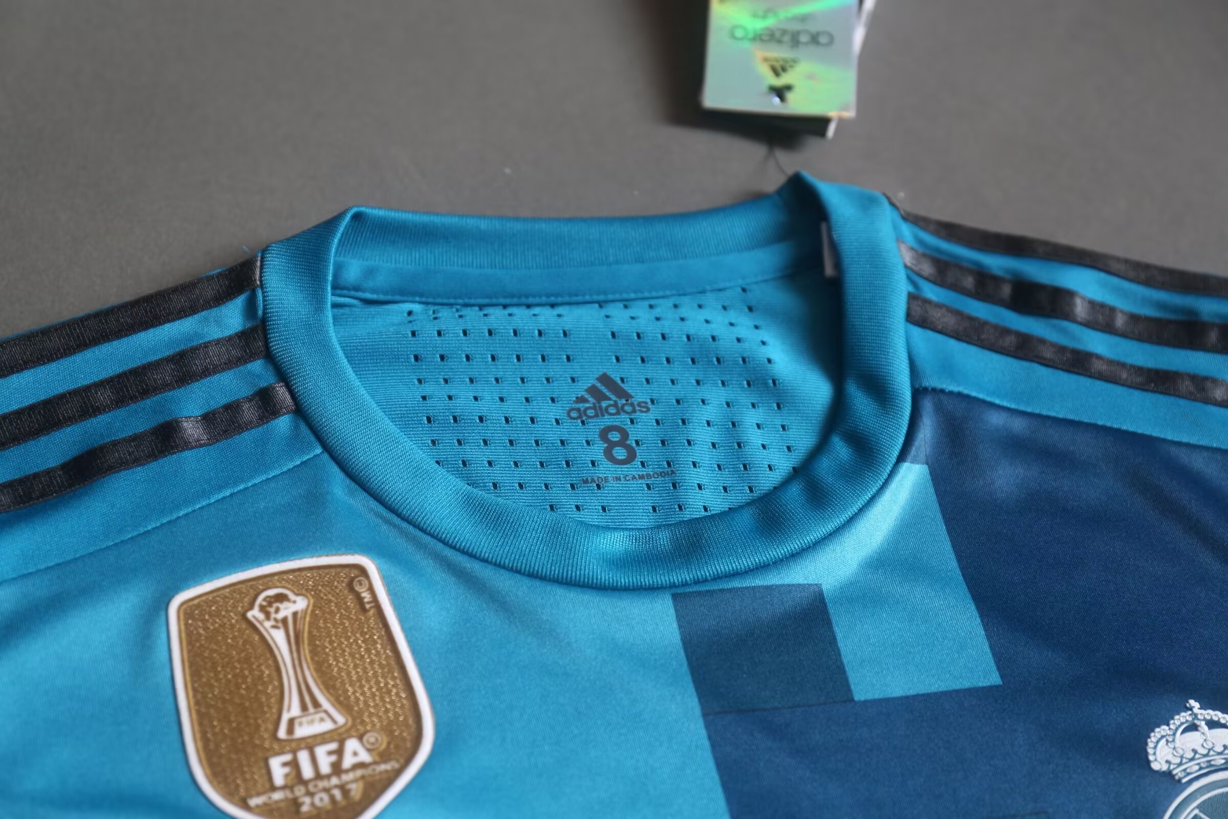 2017/18 Retro Real Madrid Long Sleeve Player’s Edition Jersey