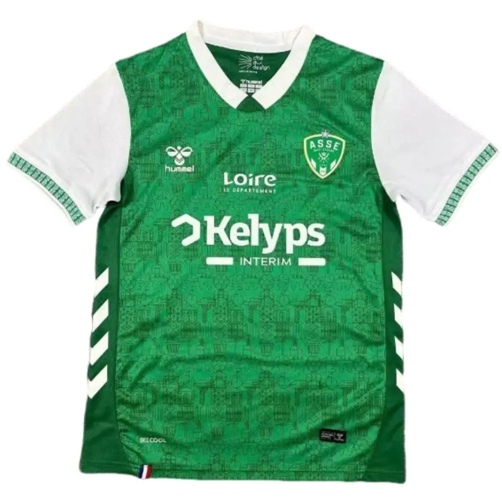 2025-26 AS Saint-Étienne Home Jersey - Fans Edition