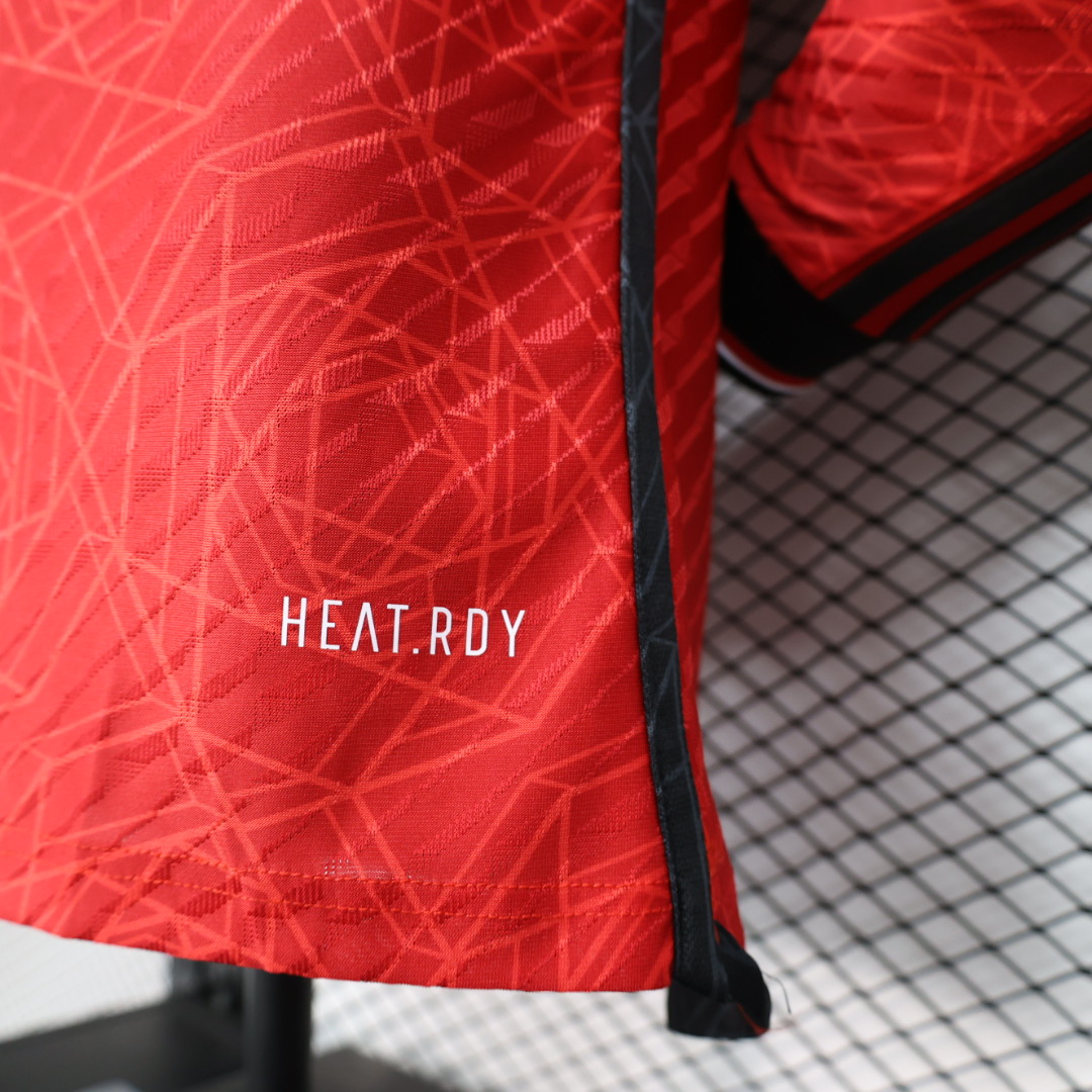 2023/24 Manchester United Home Long Sleeve Shirt - Player Version