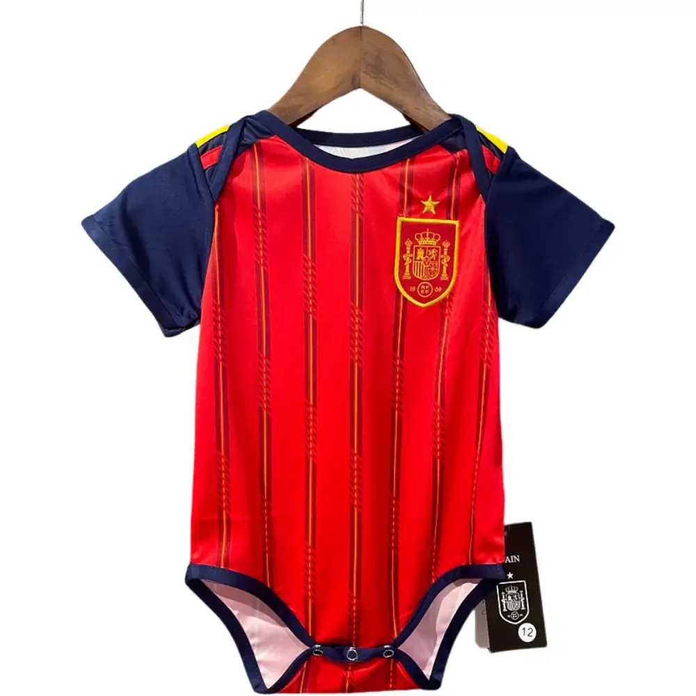 2026 World Cup Spain Home Baby Kit 1:1 Thai Quality