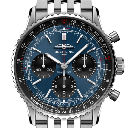 【Super Clone】Breitling AB0139241C1A1 Navitimer B01 Blue Dial - Νew