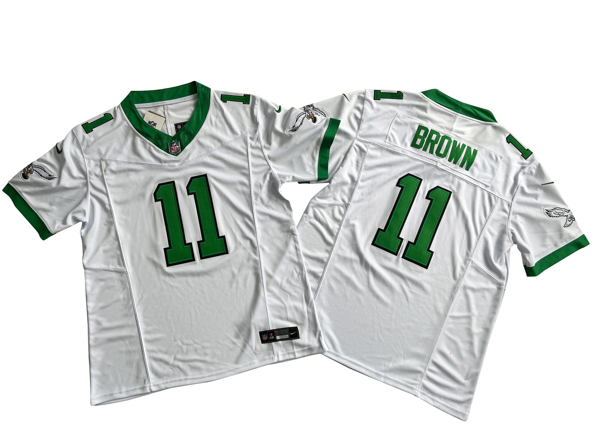 Philadelphia Eagles 11# A.J. Brown Nike Vapor F.U.S.E. Limited Jersey