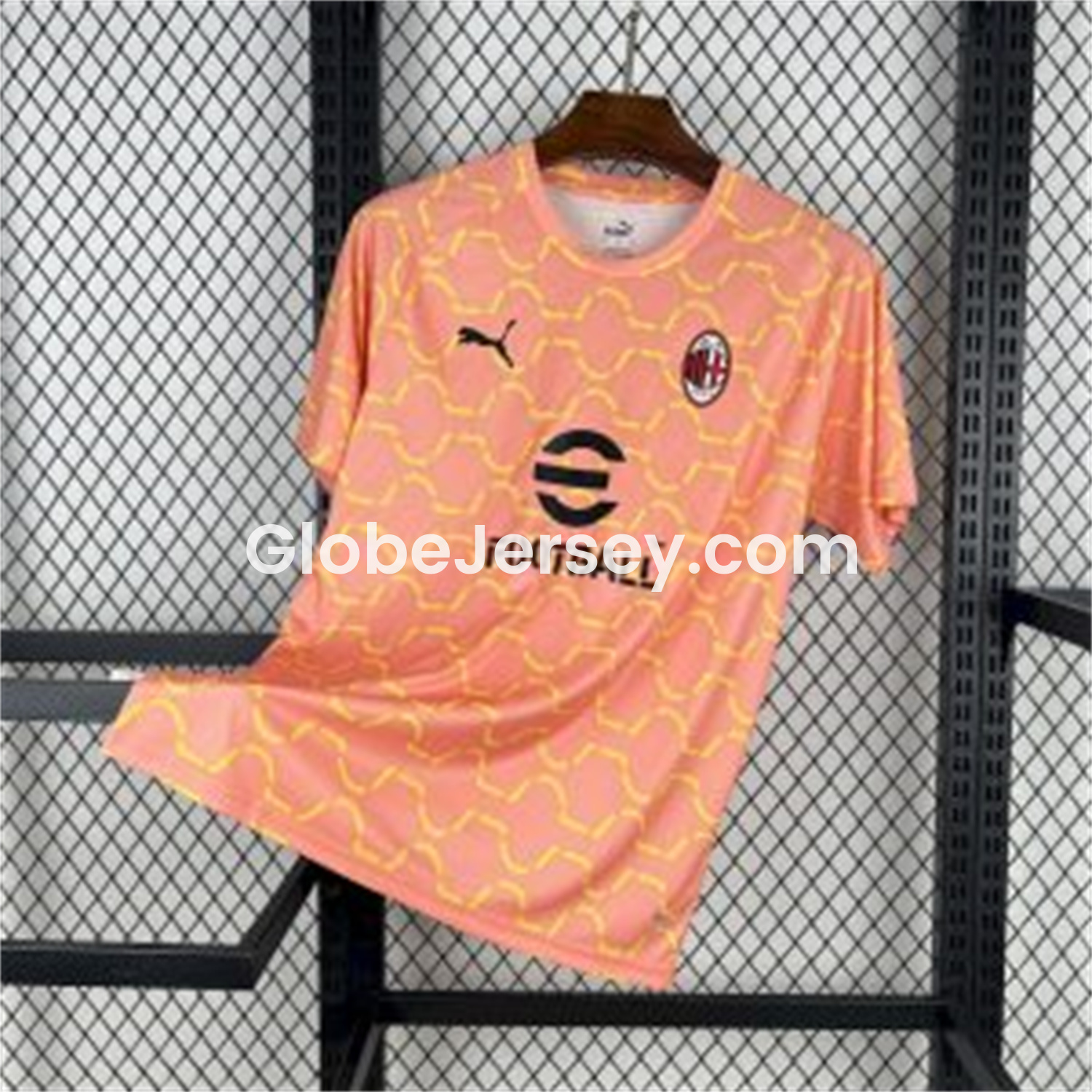AC Milan 25-26 Orange Training Jersey - Fans Version