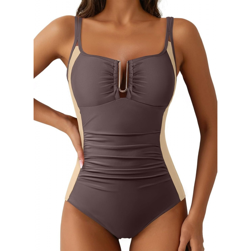 Women's One Piece Swimsuits Tummy Control Bathing Suit
