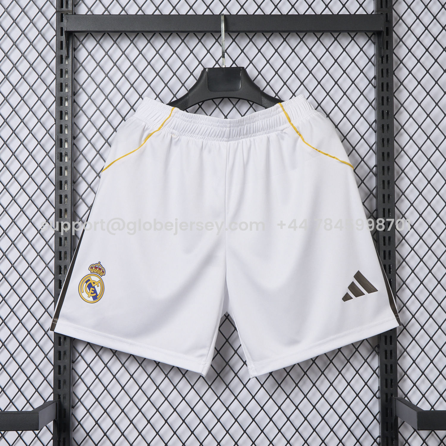Real Madrid 25-26 Home White Shorts - Player Version