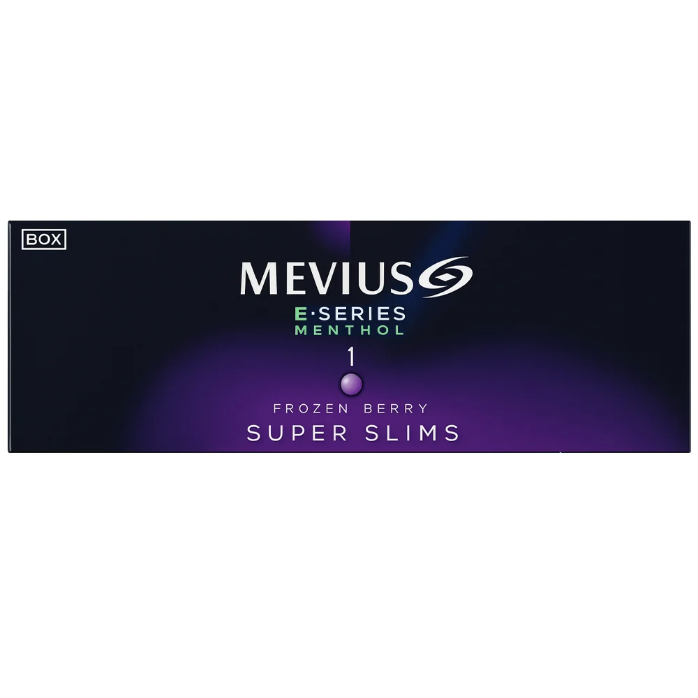 Mevius E Series Menthol Frozen Berry One 100’s (SuperSlims)