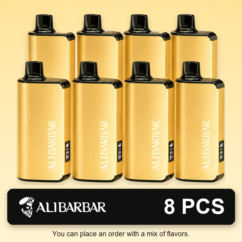ALIBARBAR INGOT 9000 Puffs - 8PCS