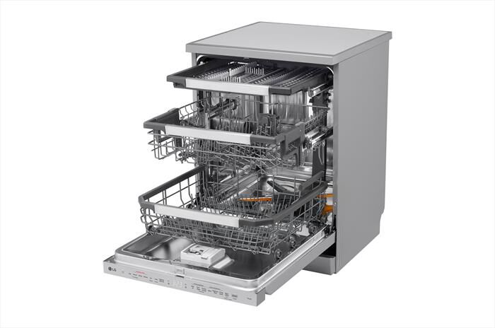 LG - Lavastoviglie DF587HVS Classe A 14 coperti-Argento