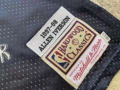 Allen Iverson Philadelphia 76ers 3 Black MN