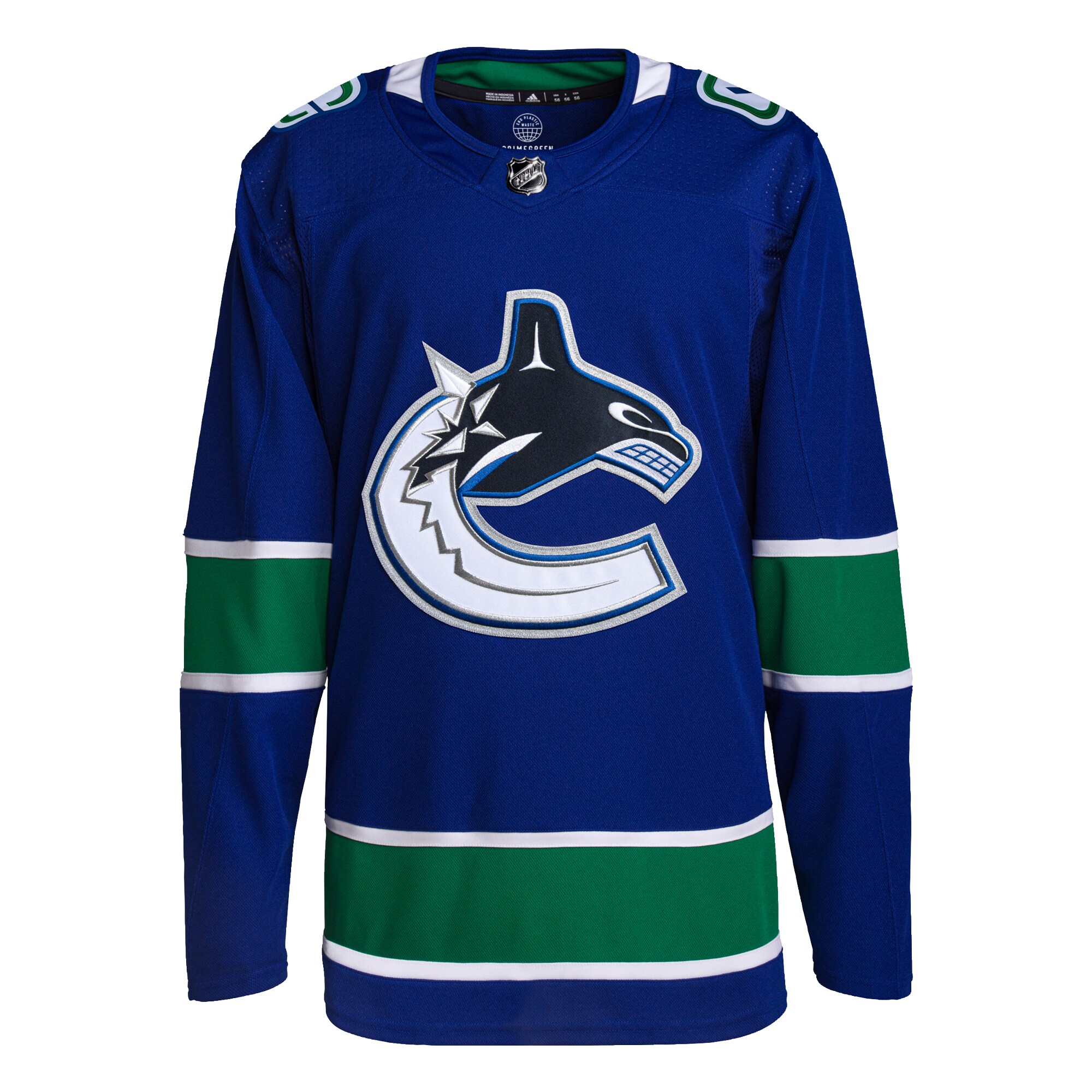 Vancouver Canucks  Home Primegreen  Jersey – Royal