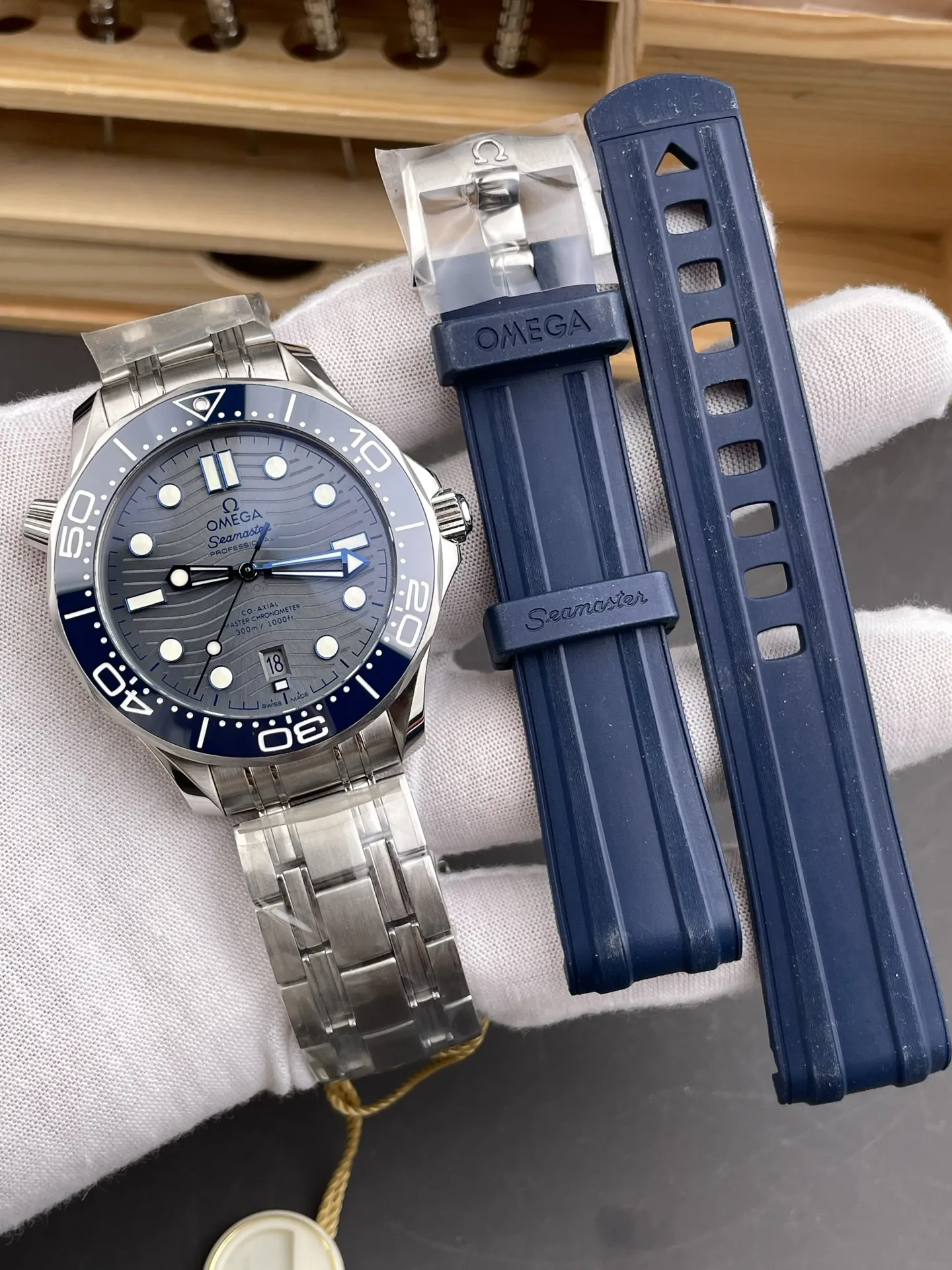 Omega Seamaster 300 Grey Dial 42mm