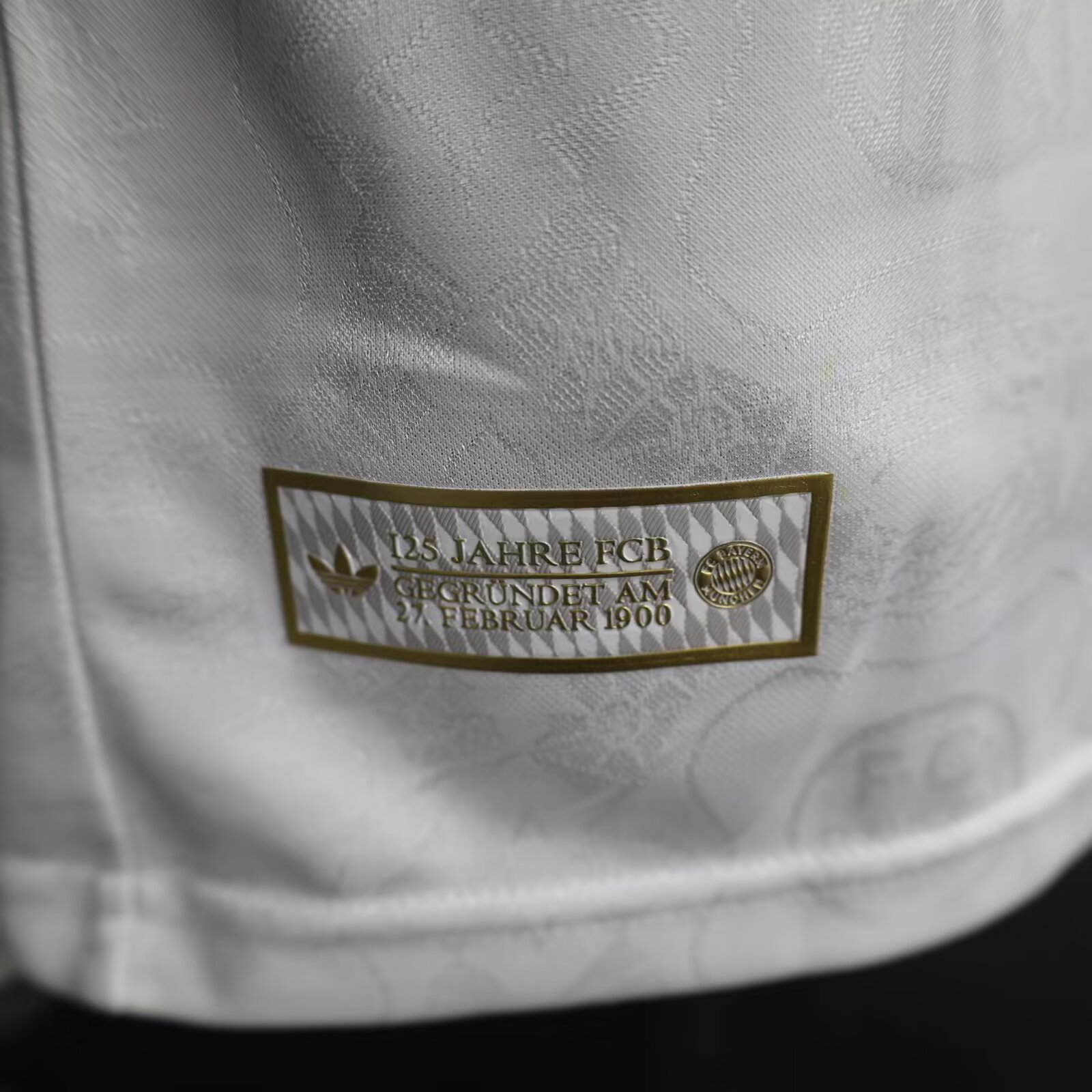 2025-26-New Season-Bayern 125th Anniversary Edition White Jersey-Player Edition
