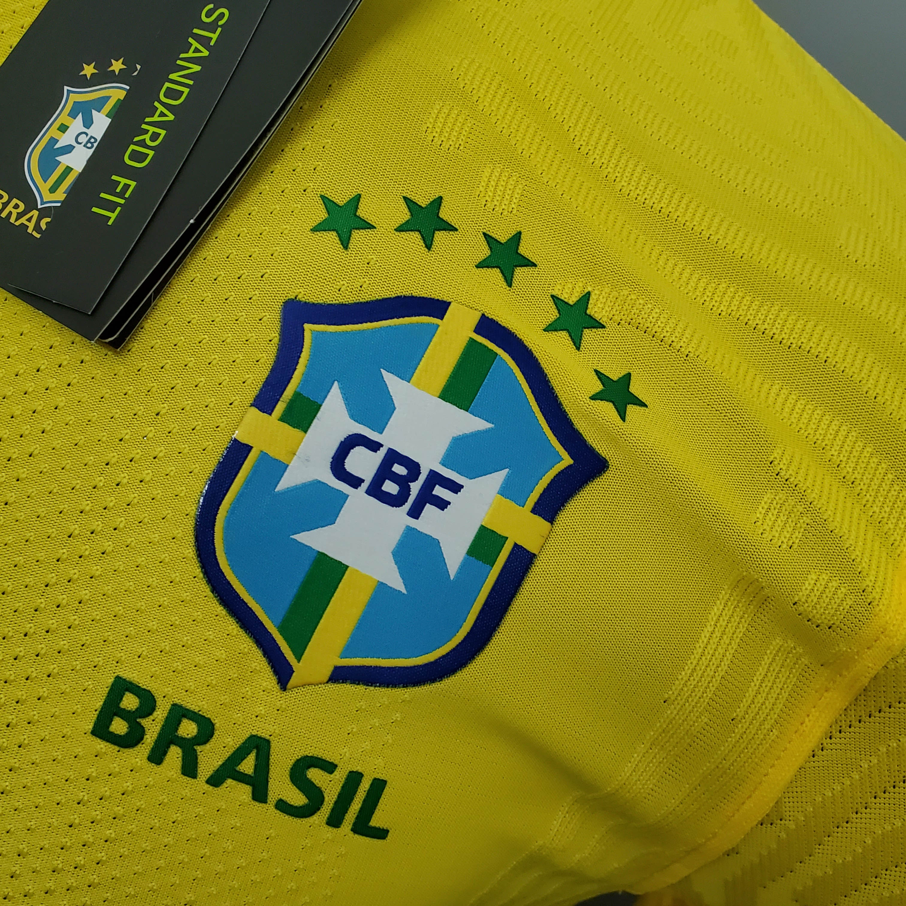 2020 Brazil Home Jersey - Player Edition