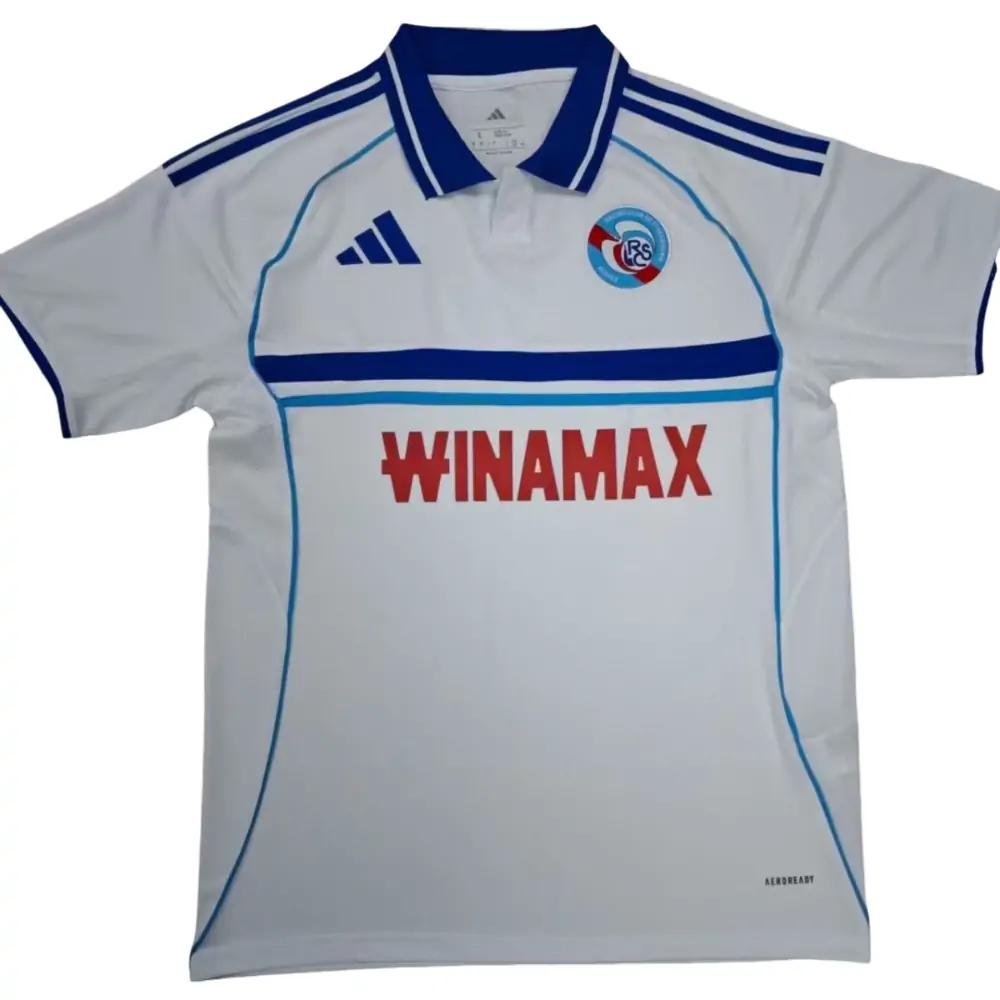 2025-26 Strasbourg Away kit - Short Sleeve Fans Edition
