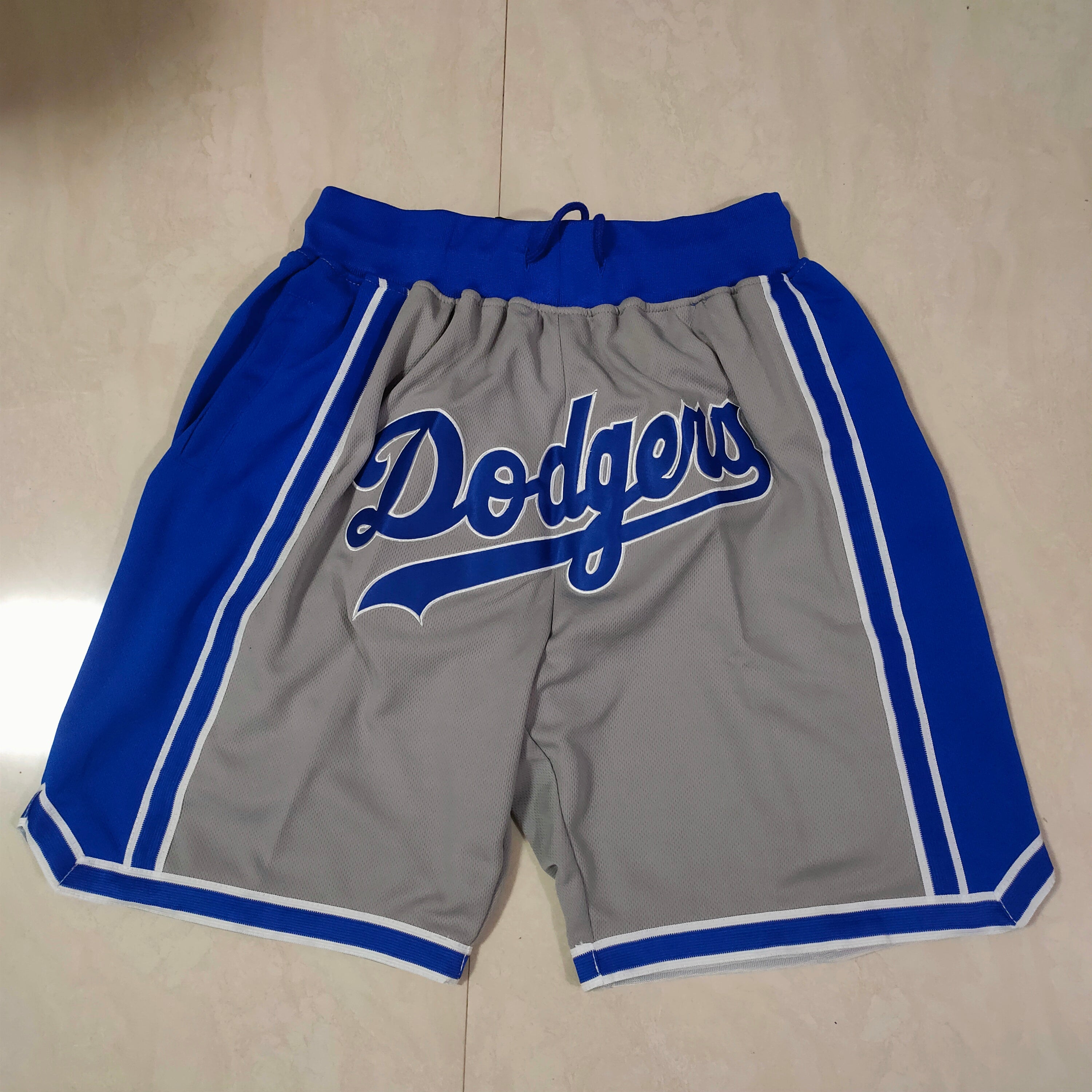 Los Angeles Dodgers Gray Pocket Shorts