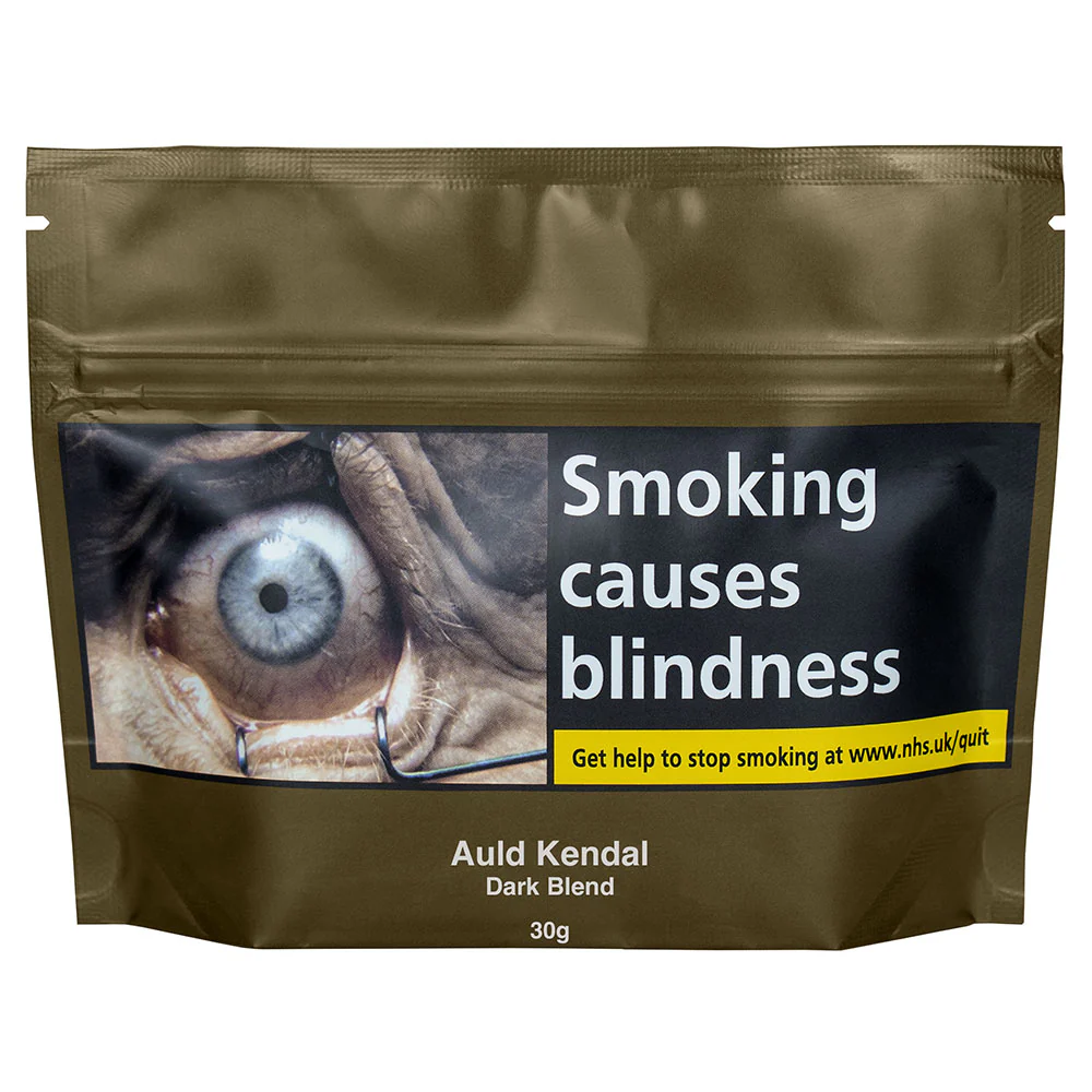 Auld Kendal Hand Rolling Tobacco - Dark Blend - 30g