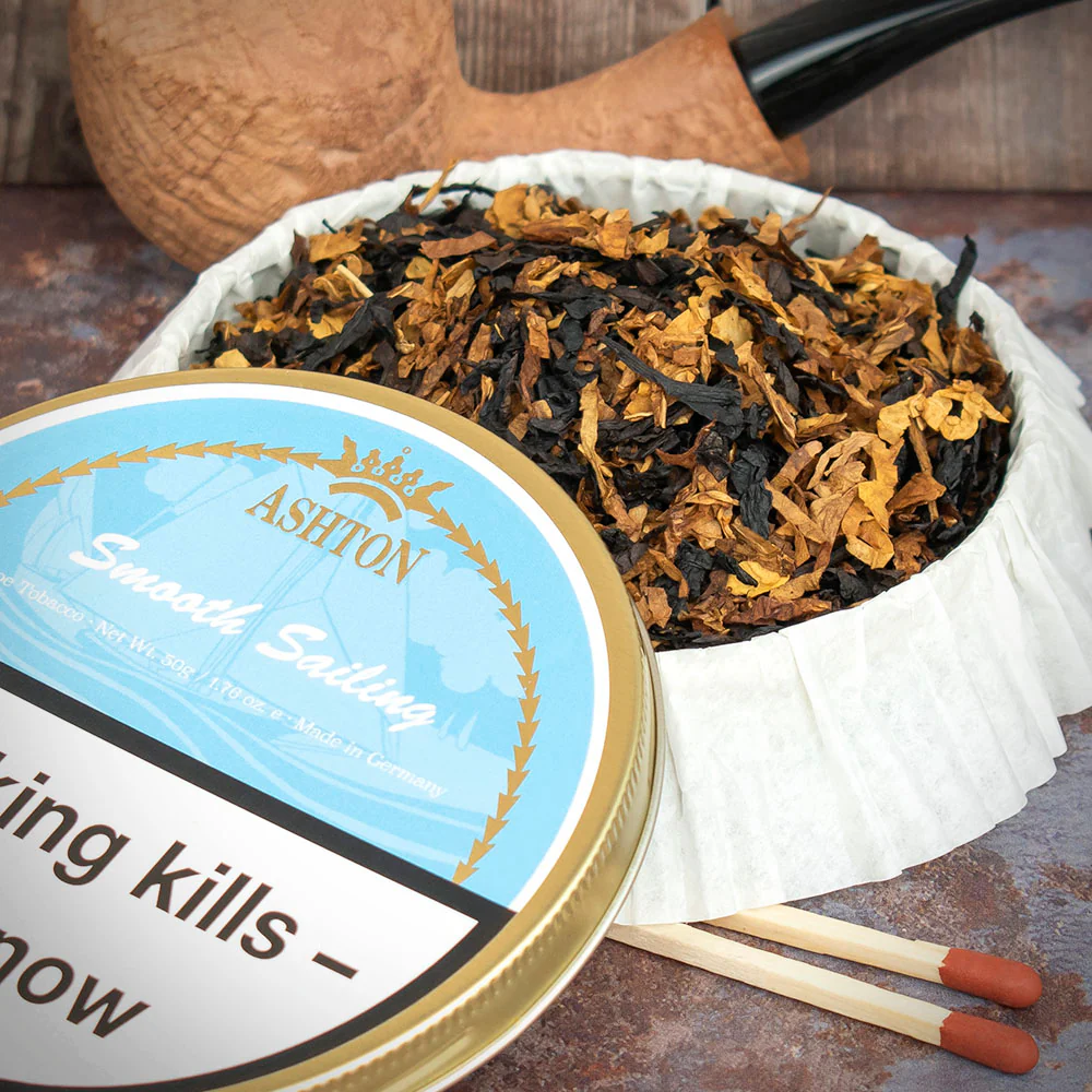 Ashton Smooth Sailing Pipe Tobacco - 50g Tin