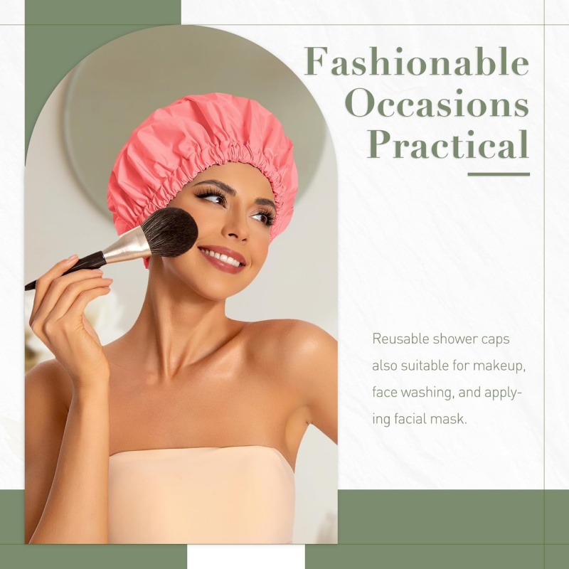 Reusable Shower Cap for Women