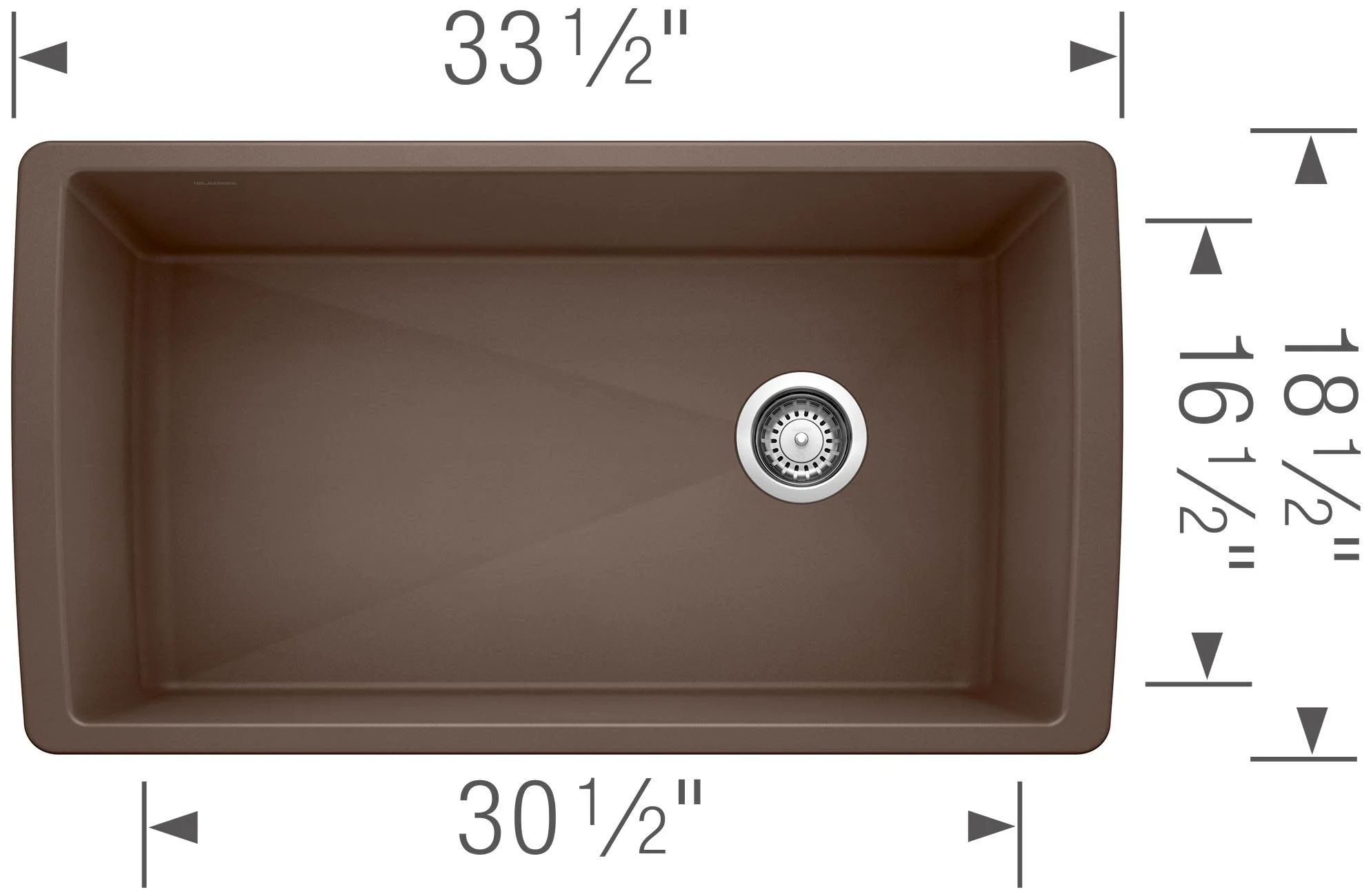 Blanco 442916: Diamond Collection 33.5