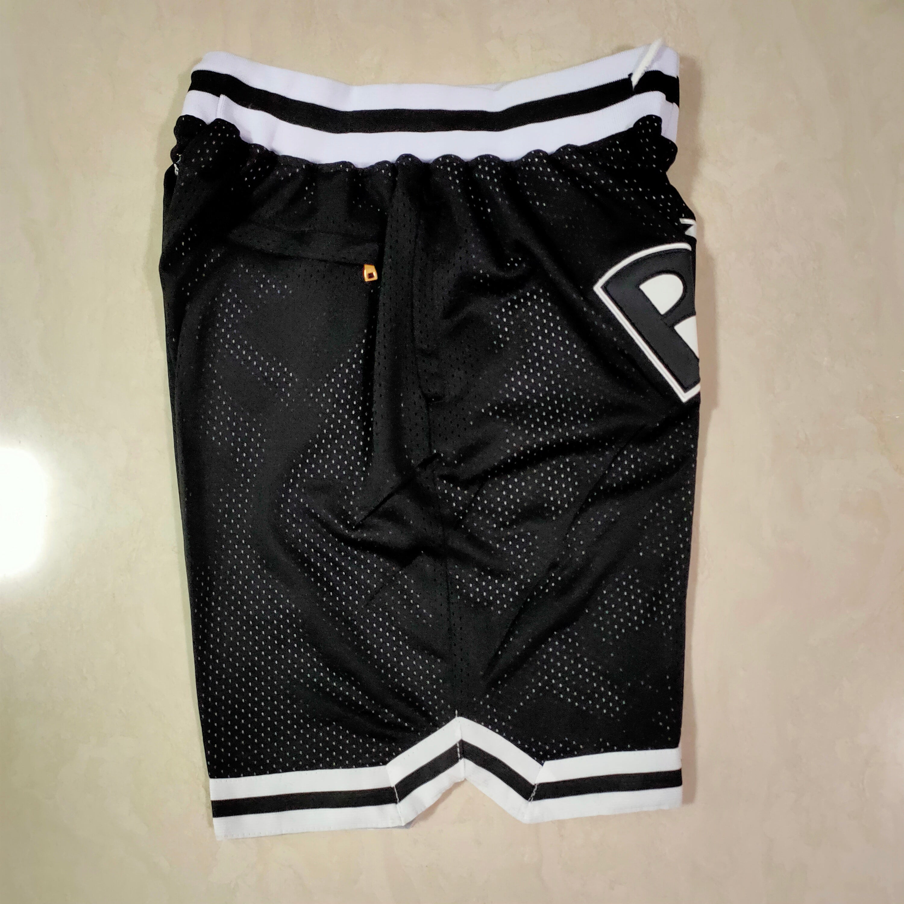 Brooklyn Nets black pocket pants