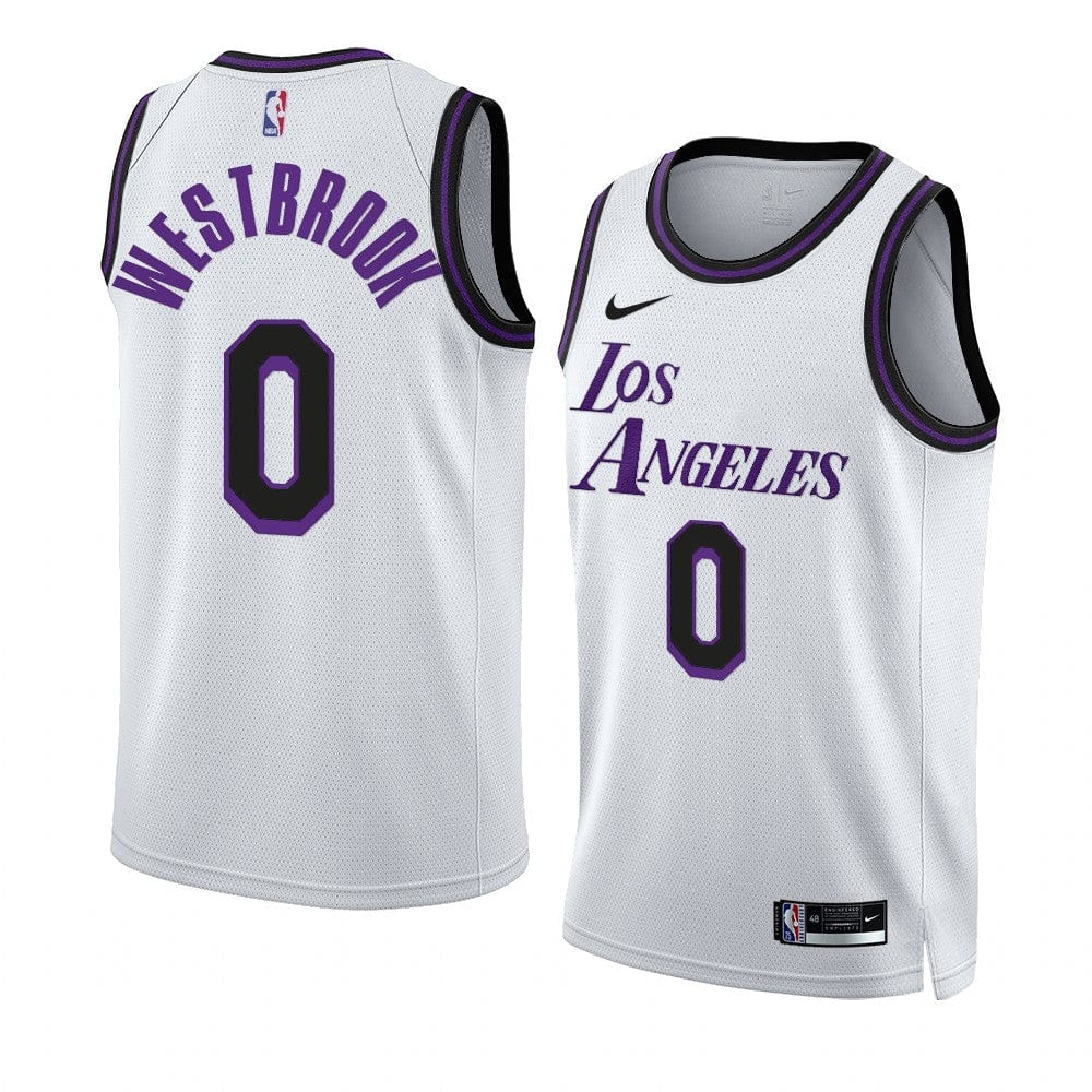 Russell Westbrook Los Angeles Lakers 2022-23 City Edition Jersey