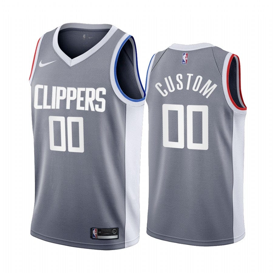 Custom Los Angeles Clippers 2020-21 Earned Edition Jersey