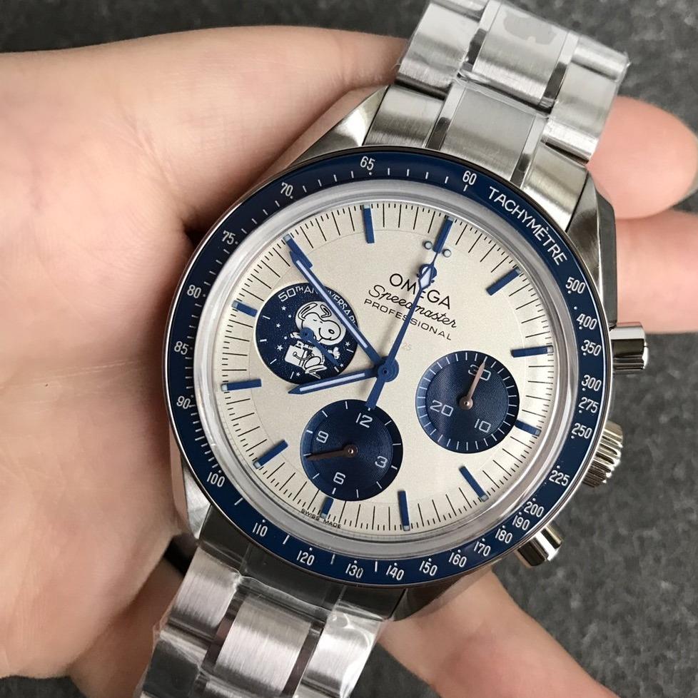 Omega Watch SPEEDMASTER SILVER SNOOPY STAINLESS STEEL BEST VERSION