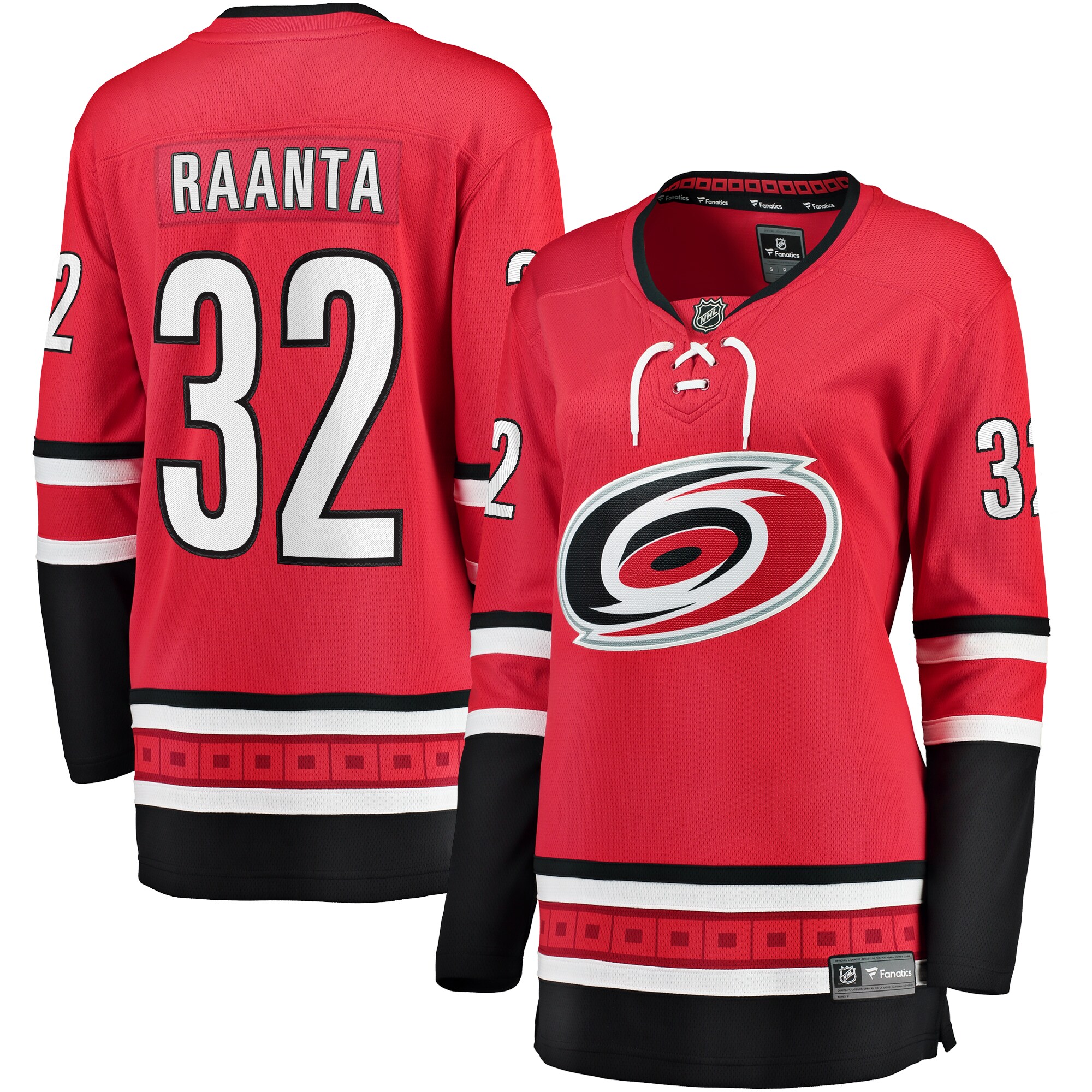 Antti Raanta Carolina Hurricanes Fanatics Women’s Alternate Breakaway   Jersey – Red