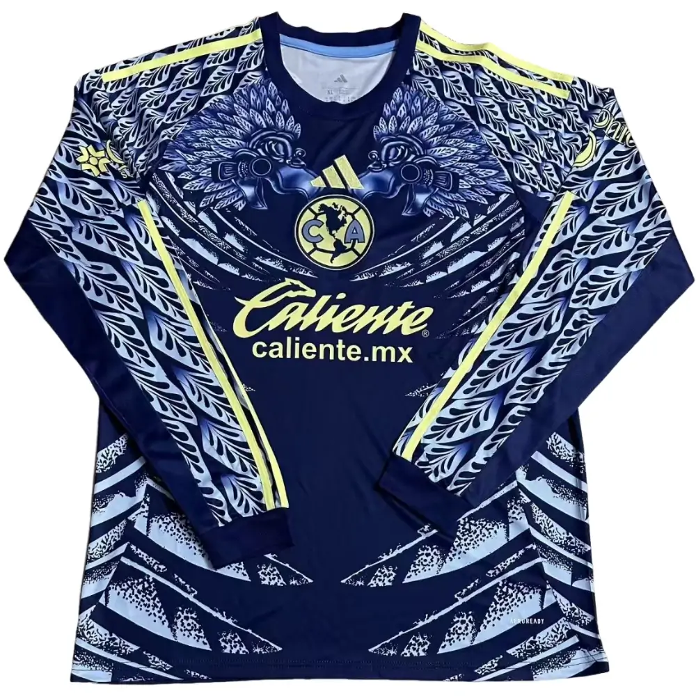 2025/26 Club América Away Long Sleeve Jersey - Fans Edition