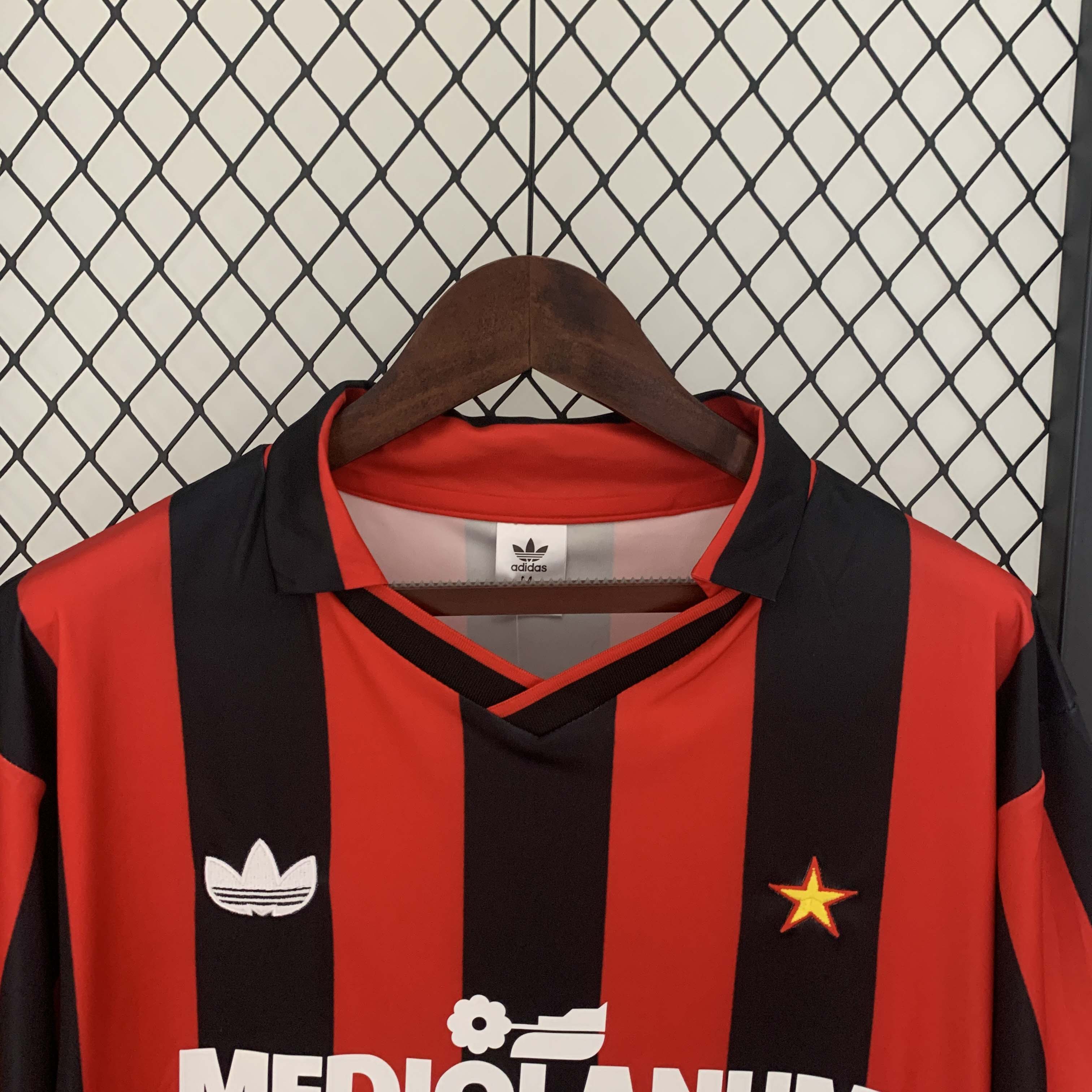 1990/1991 Retro AC Milan Home Football Shirt 1:1 Thai Quality
